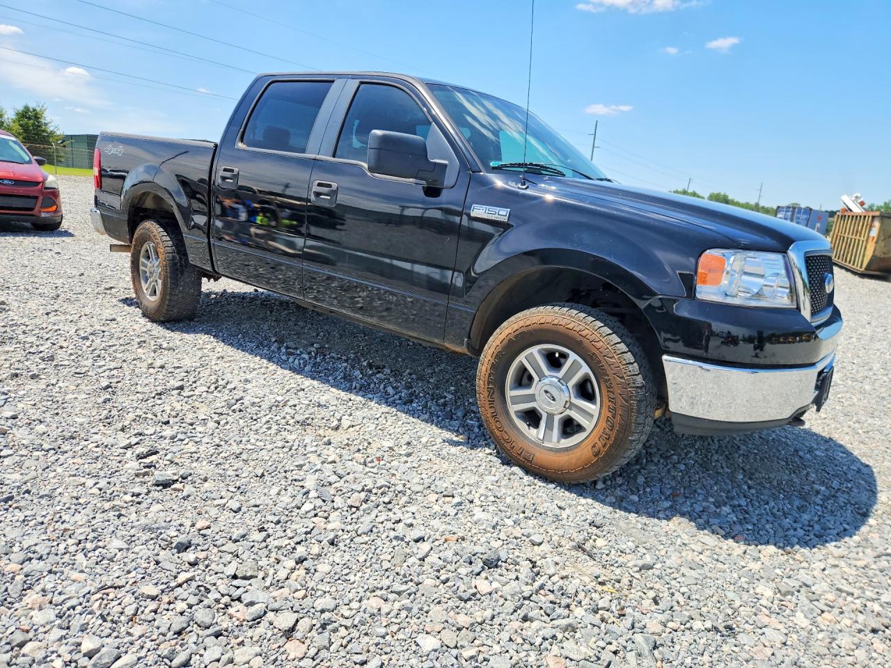 2008 Ford F150 Supercrew Black vin: 1FTRW14W98FB35870