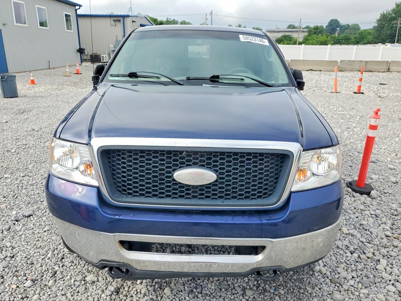 2007 Ford F150 Supercrew Blue vin: 1FTRW14WX7FB39182
