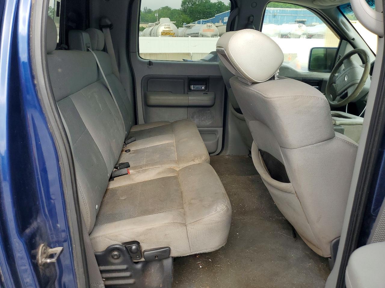 2007 Ford F150 Supercrew Blue vin: 1FTRW14WX7FB39182