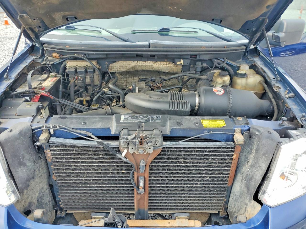 2007 Ford F150 Supercrew Blue vin: 1FTRW14WX7FB39182