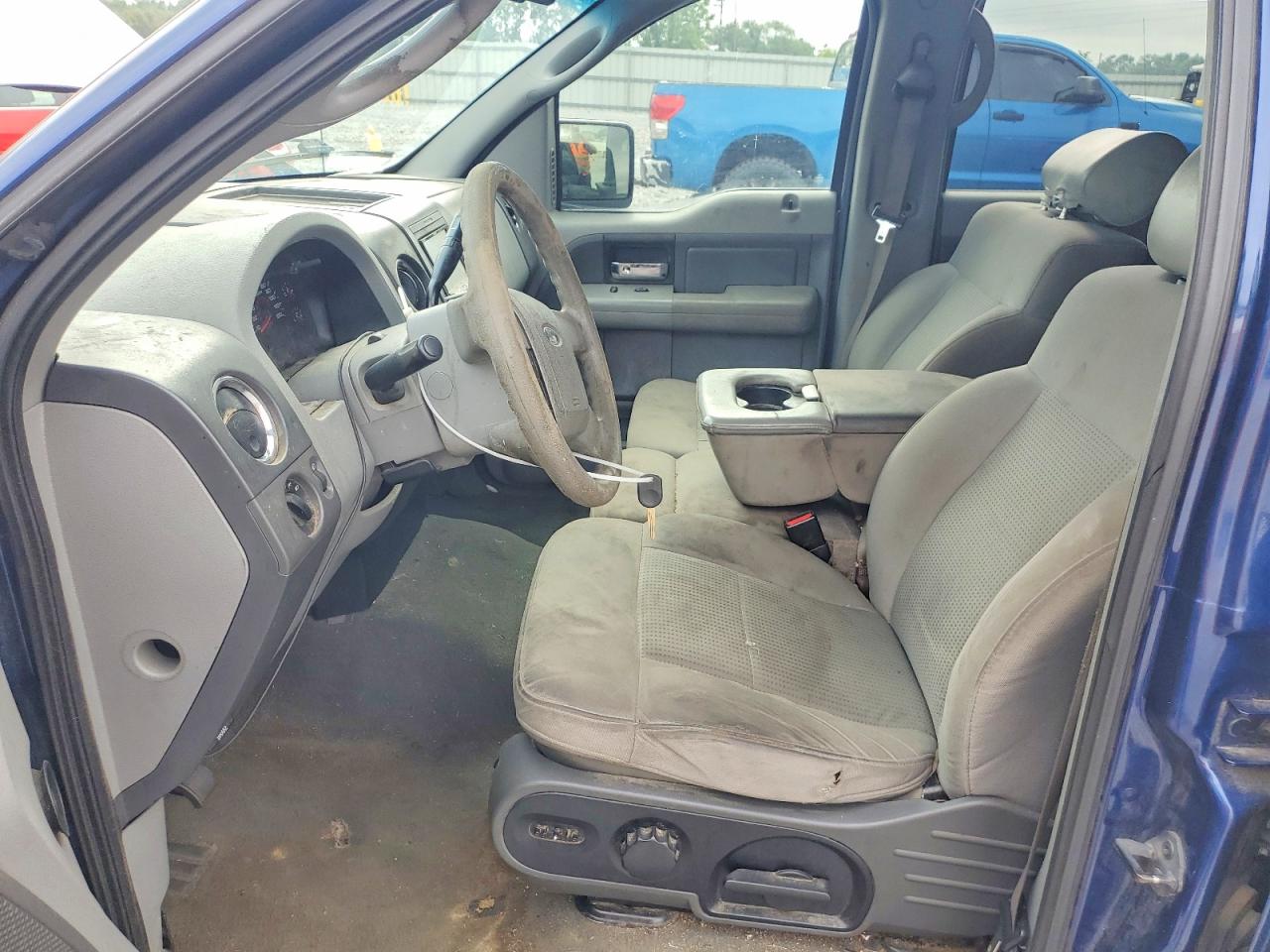 2007 Ford F150 Supercrew Blue vin: 1FTRW14WX7FB39182