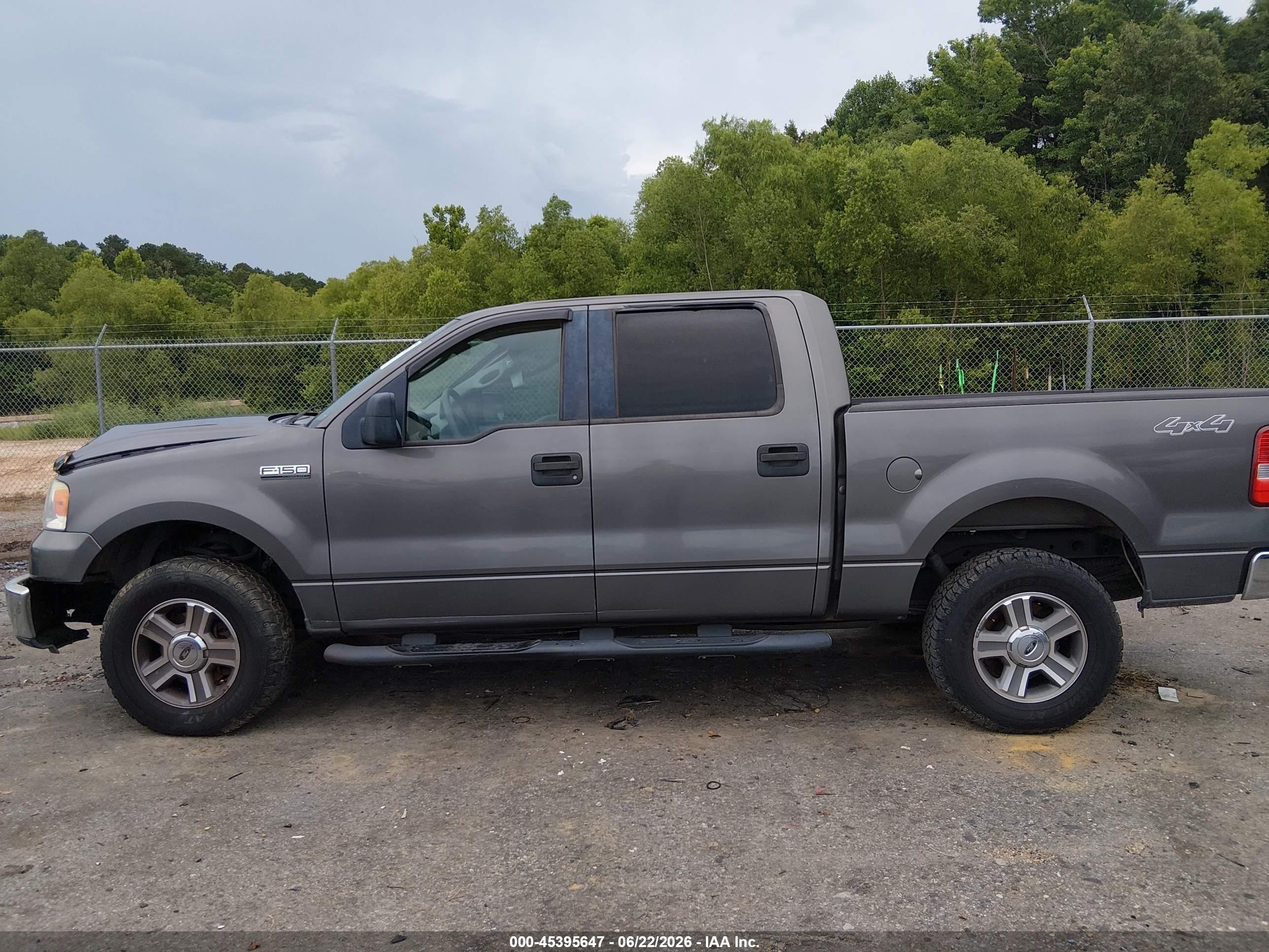 2008 Ford F-150 60th Anniversary/xl/xlt Gray vin: 1FTRW14WX8FA76618