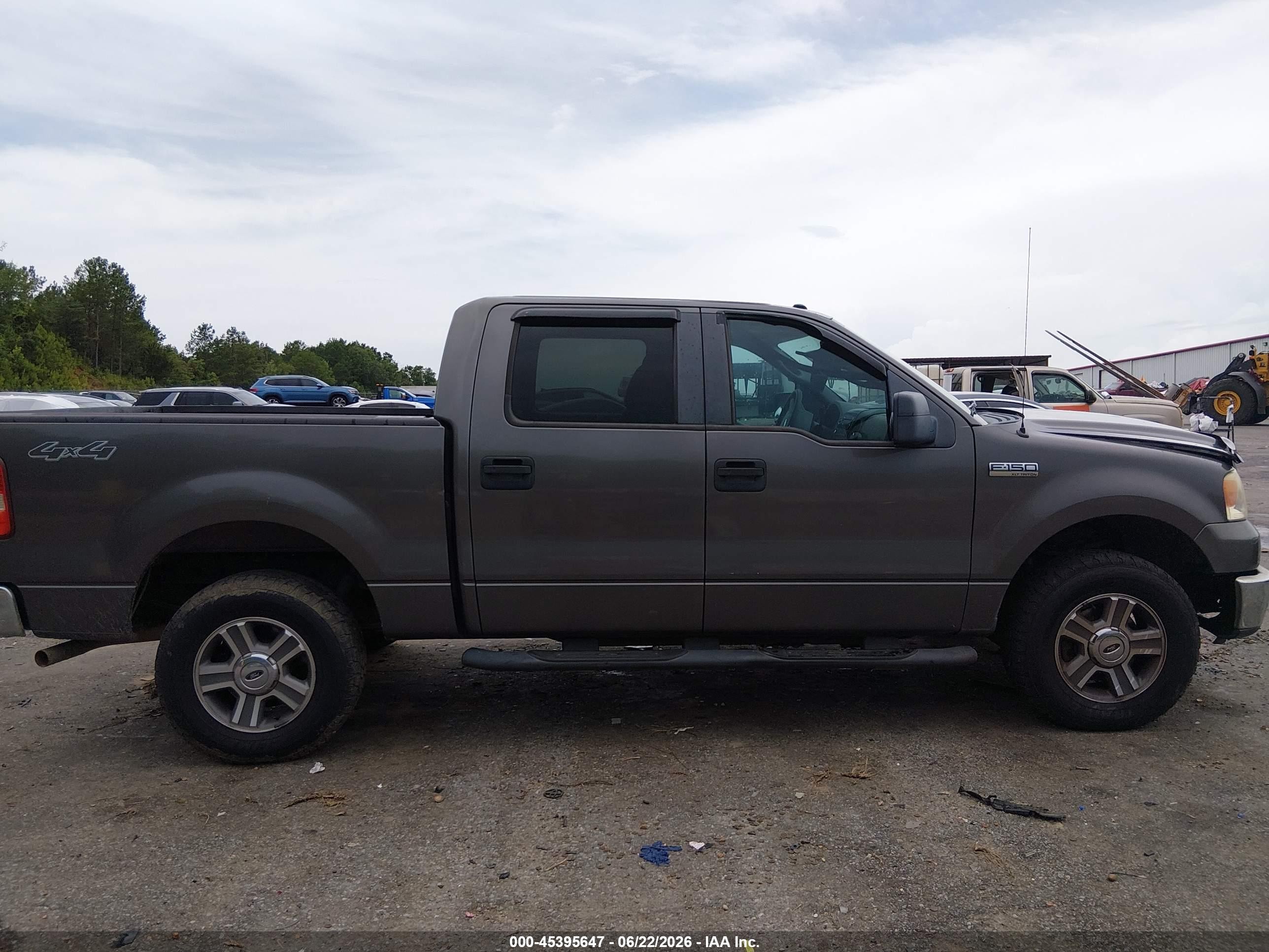 2008 Ford F-150 60th Anniversary/xl/xlt Gray vin: 1FTRW14WX8FA76618