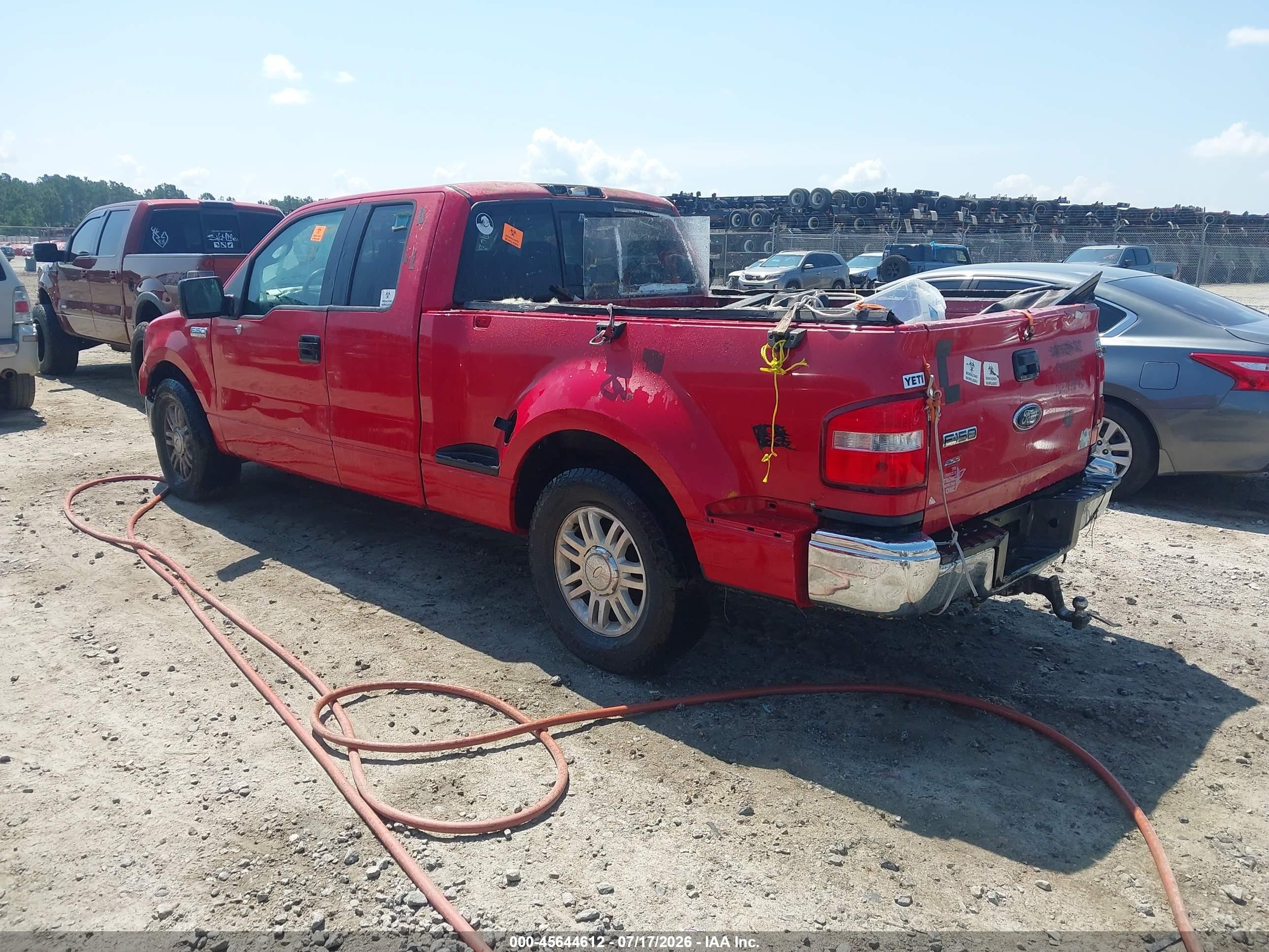 2005 Ford F-150 Stx/xlt Красный vin: 1FTRX02W35KE79966