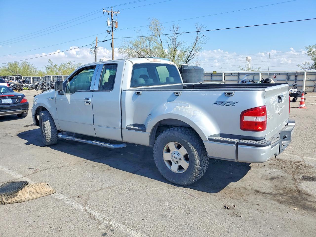 2006 Ford F150 Gray vin: 1FTRX02W46KC21716