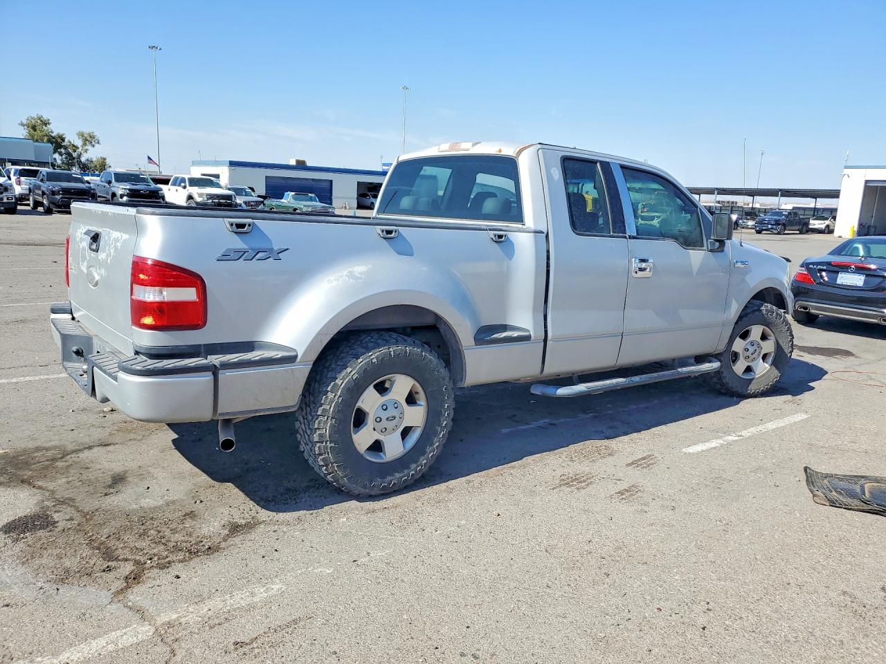 2006 Ford F150 Gray vin: 1FTRX02W46KC21716