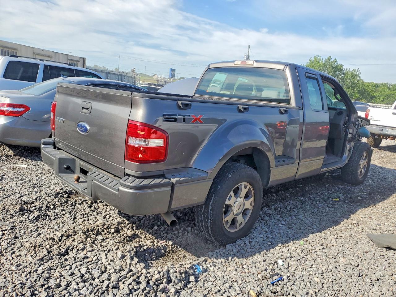 2009 Ford F150 Super Cab Gray vin: 1FTRX02W79KA96960