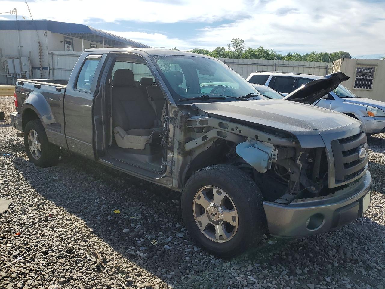 2009 Ford F150 Super Cab Gray vin: 1FTRX02W79KA96960
