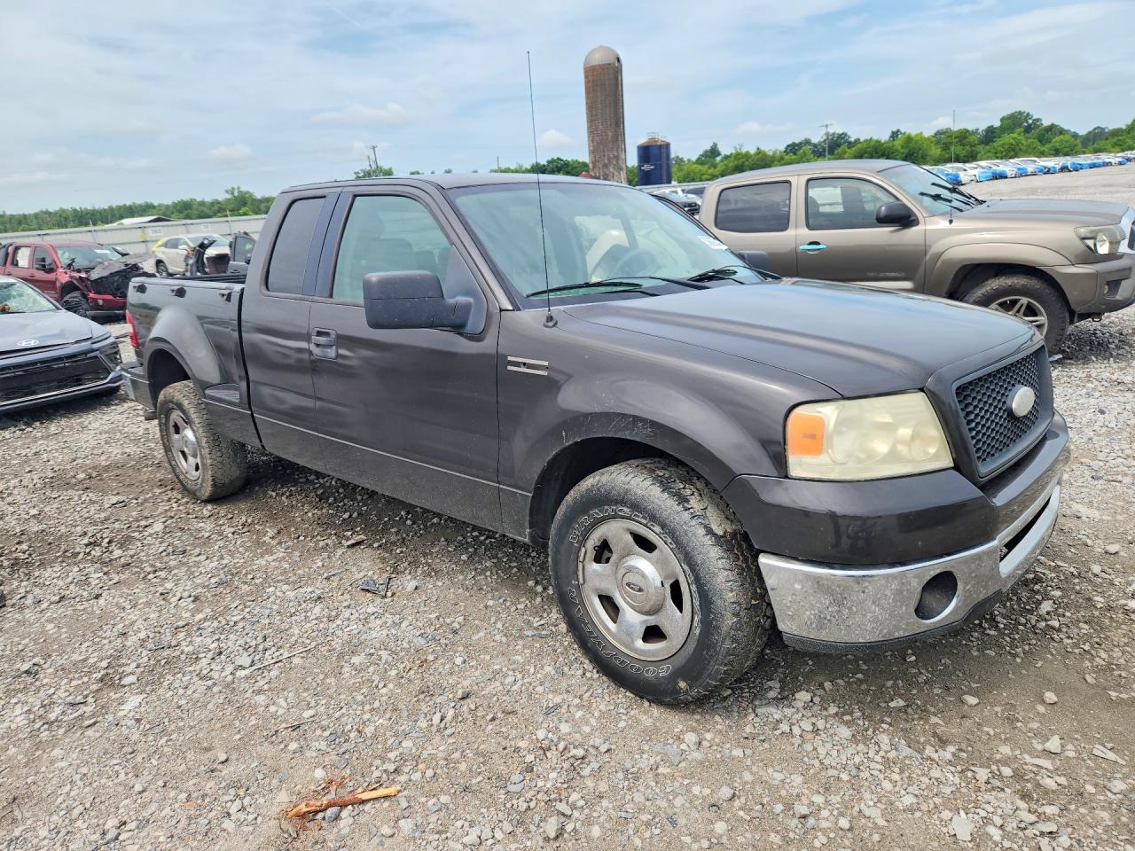 2006 Ford F150 Gray vin: 1FTRX02WX6KB29607