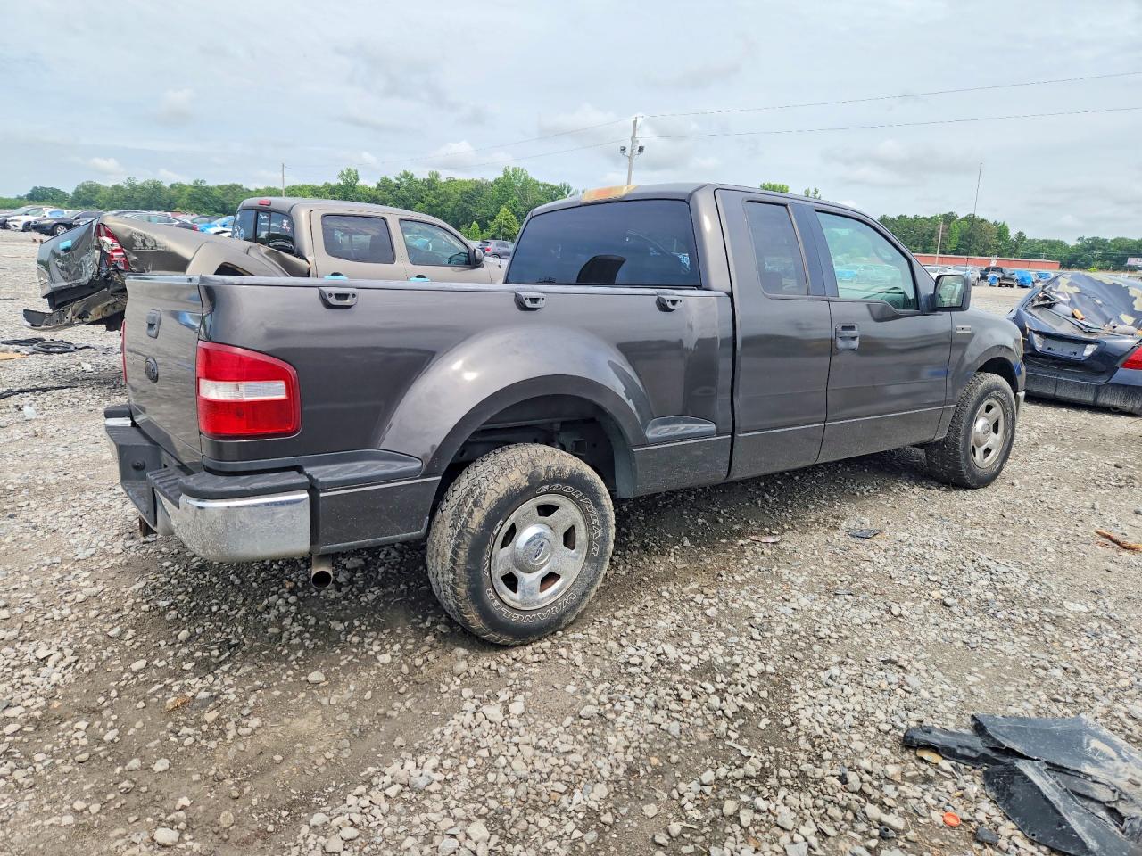 2006 Ford F150 Gray vin: 1FTRX02WX6KB29607