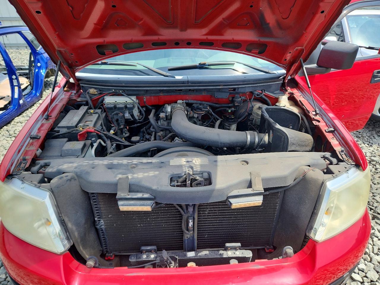 2005 Ford F150 Red vin: 1FTRX04W35KD21396