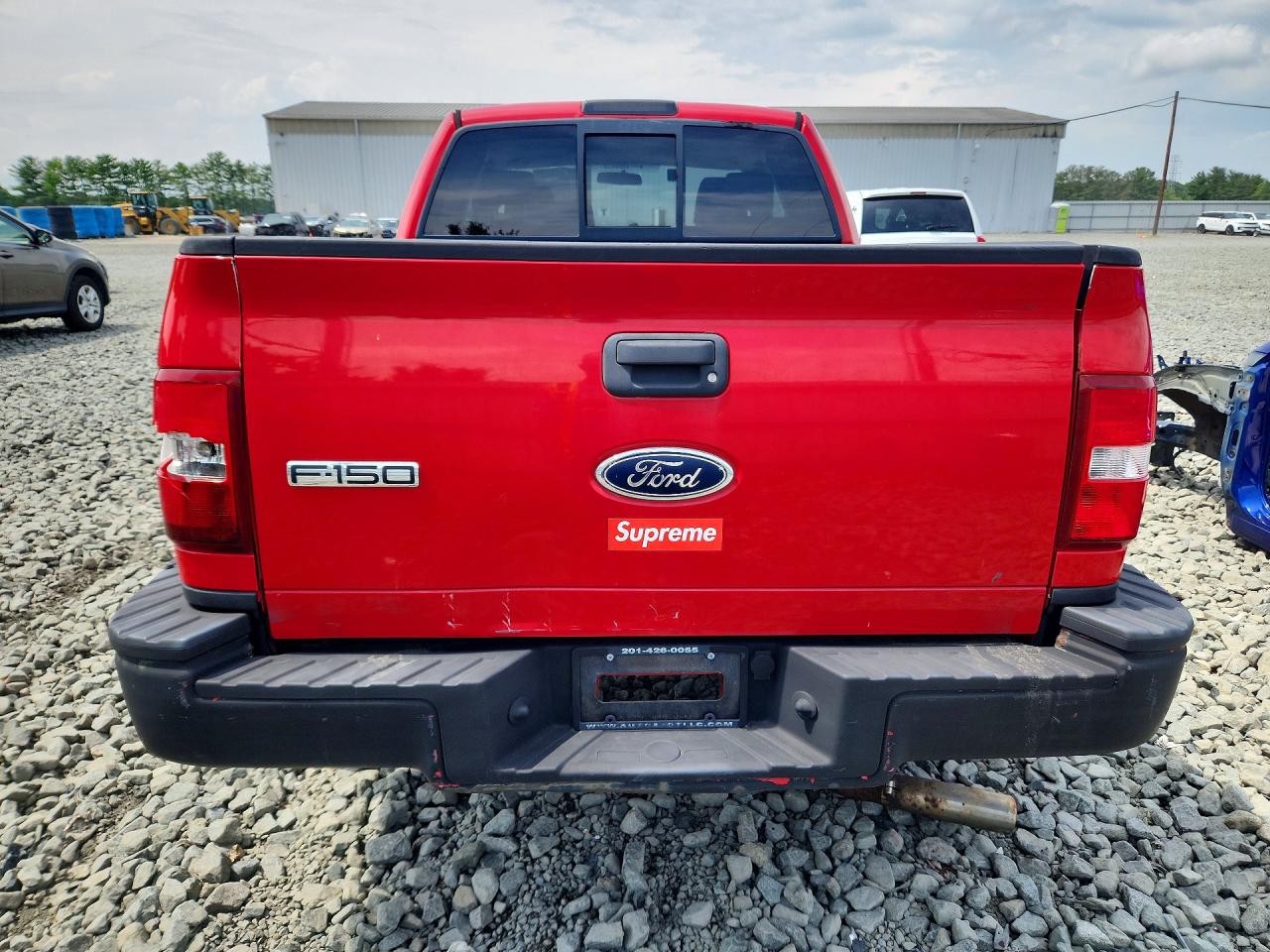 2005 Ford F150 Red vin: 1FTRX04W35KD21396