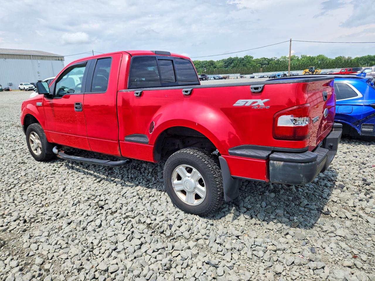 2005 Ford F150 Red vin: 1FTRX04W35KD21396