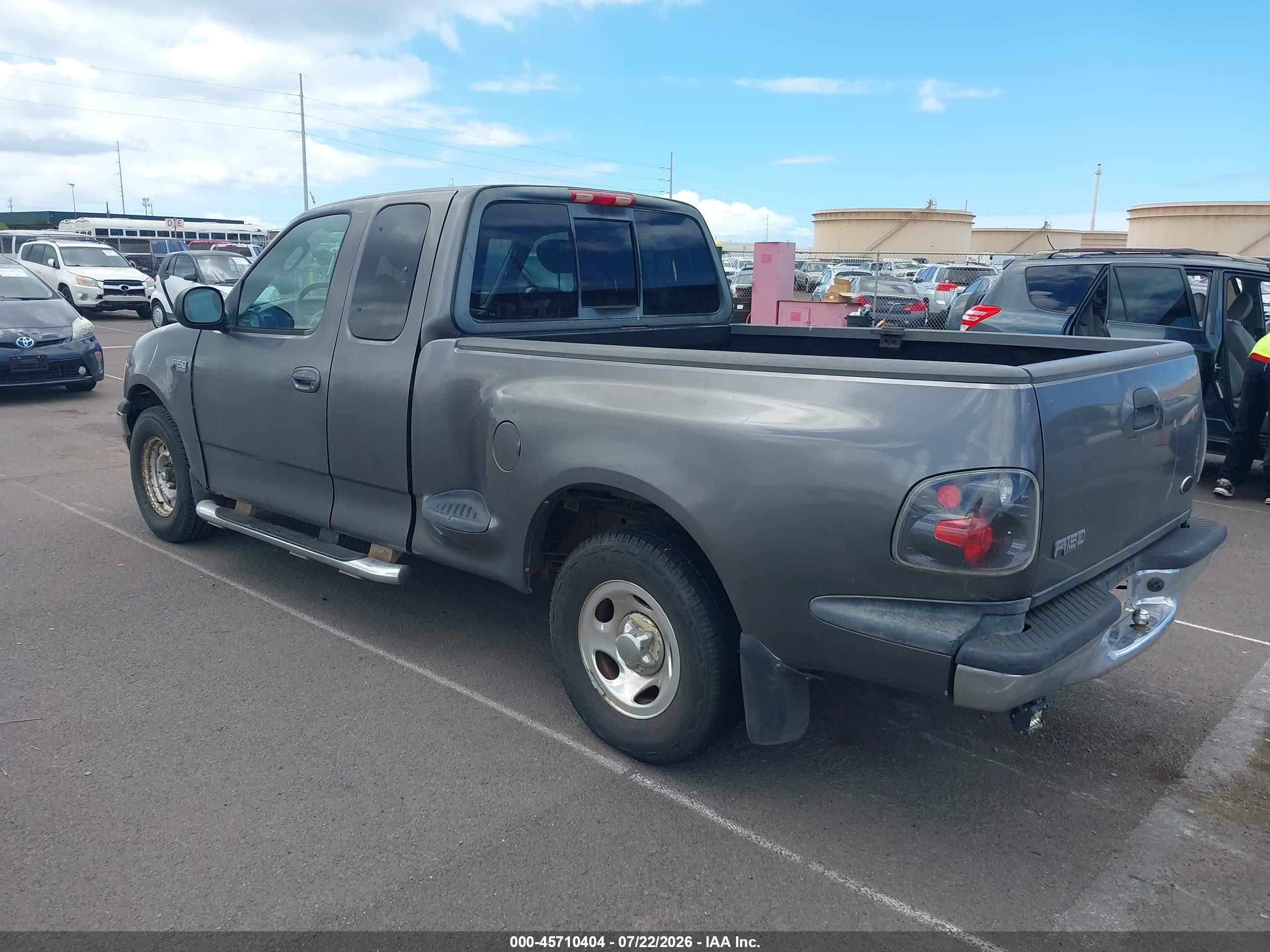 2003 Ford F-150 Xl/xlt Gray vin: 1FTRX07283KB91122