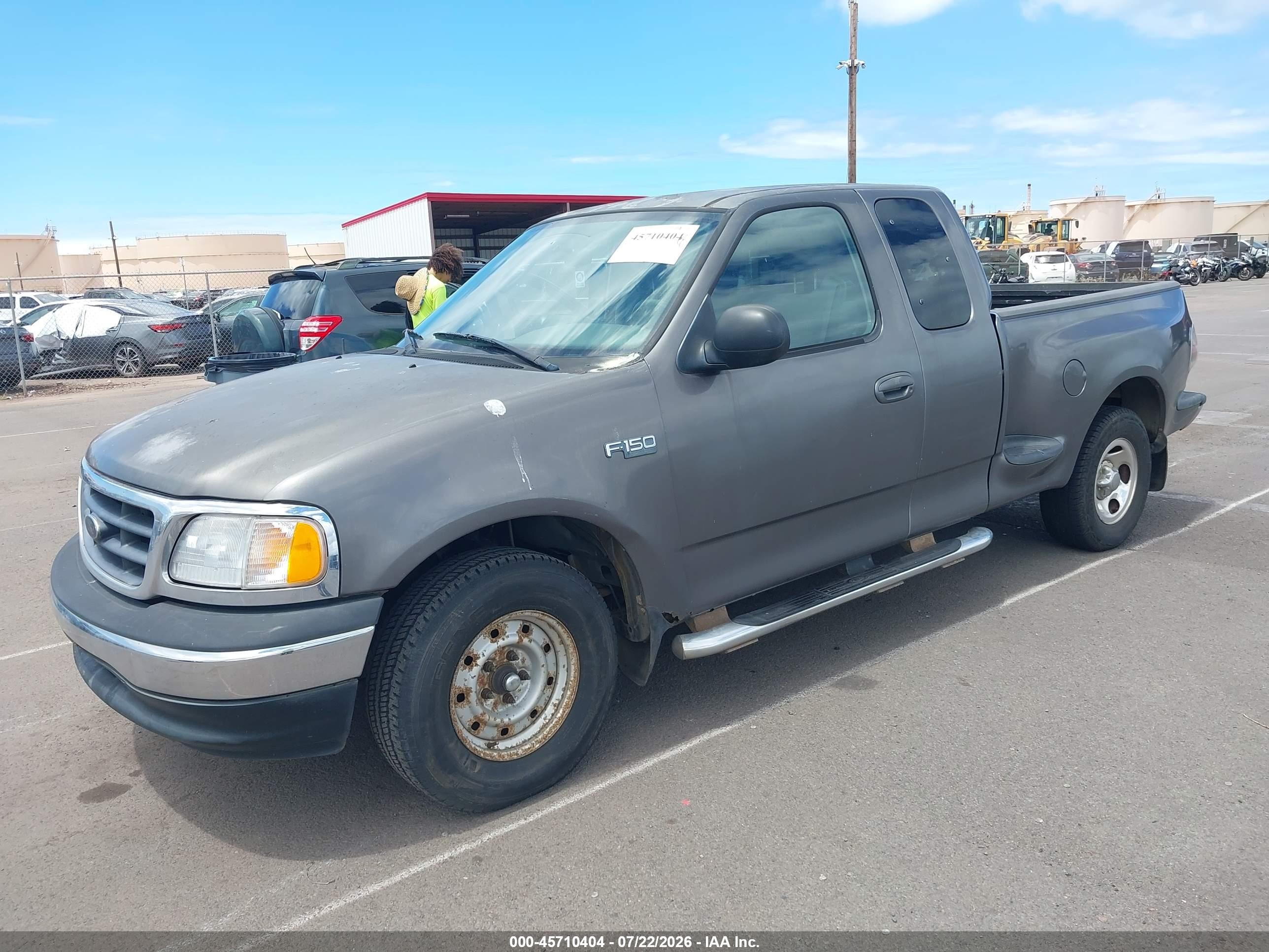 2003 Ford F-150 Xl/xlt Gray vin: 1FTRX07283KB91122