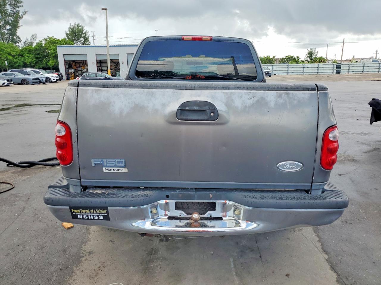 2003 Ford F150 Gray vin: 1FTRX07283KC89874
