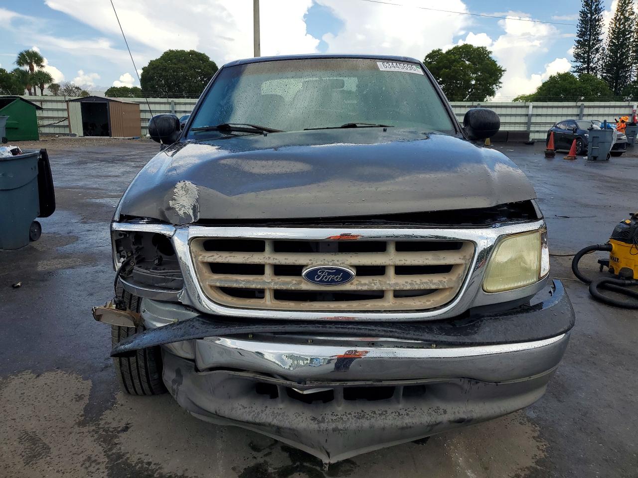 2003 Ford F150 Gray vin: 1FTRX07283KC89874