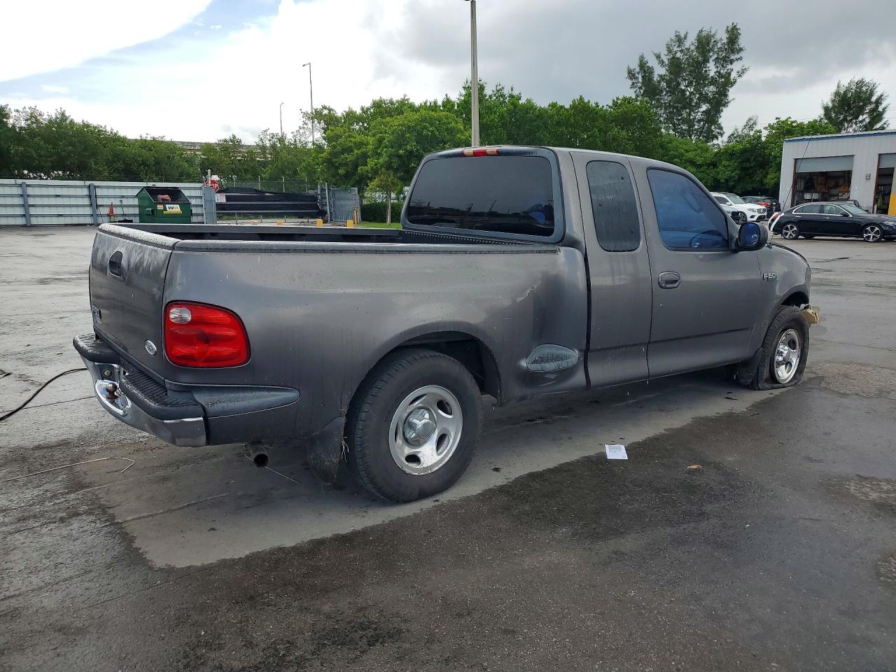 2003 Ford F150 Gray vin: 1FTRX07283KC89874