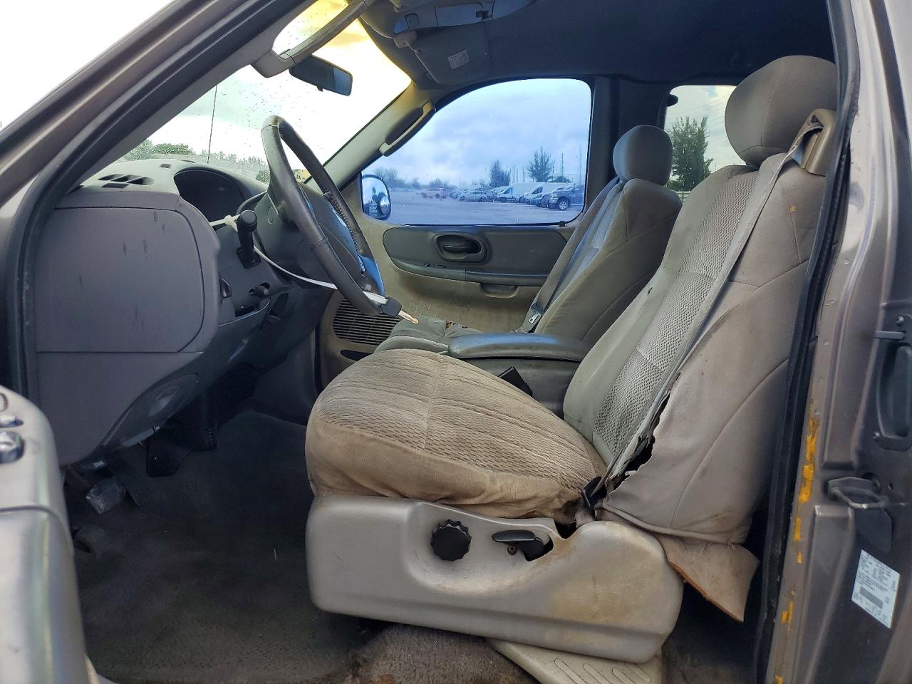 2003 Ford F150 Gray vin: 1FTRX07283KC89874