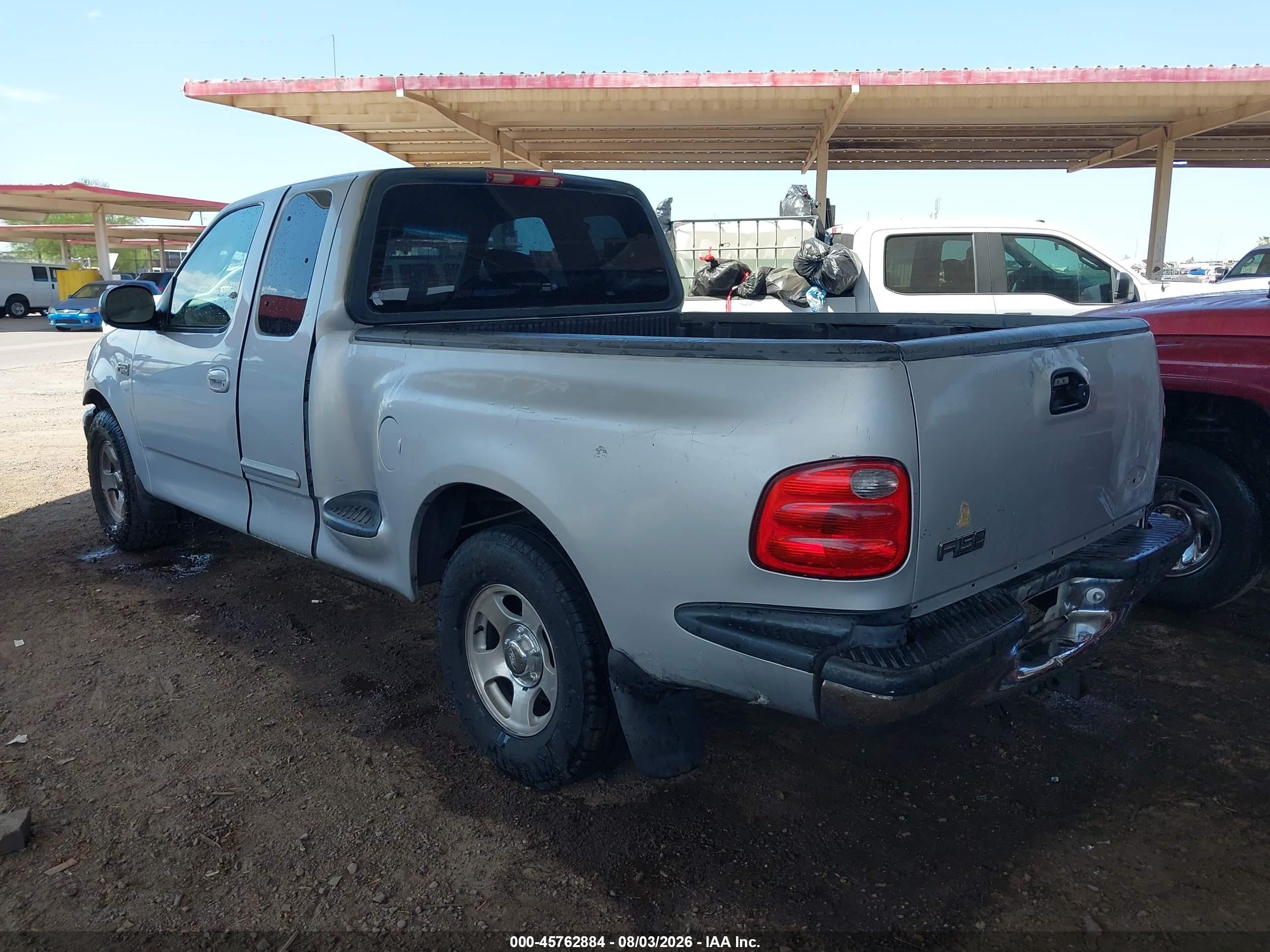 2002 Ford F-150 Xl/xlt Gray vin: 1FTRX07292KC45106