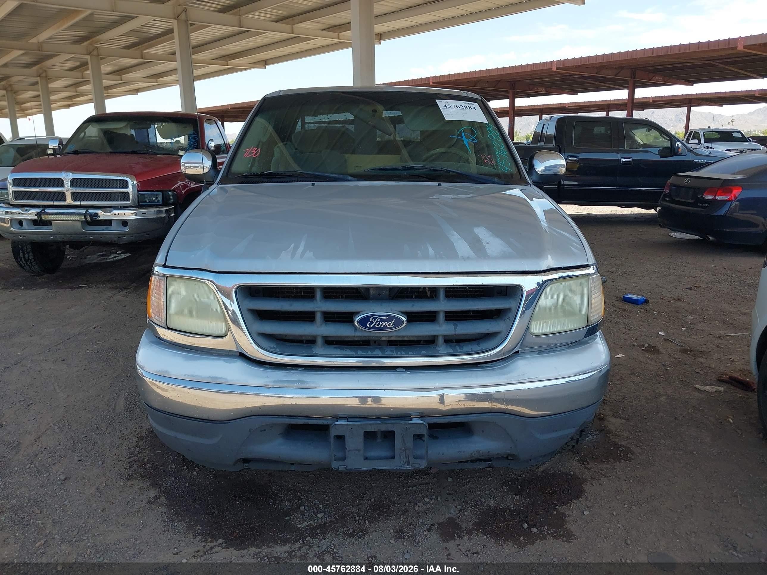 2002 Ford F-150 Xl/xlt Gray vin: 1FTRX07292KC45106