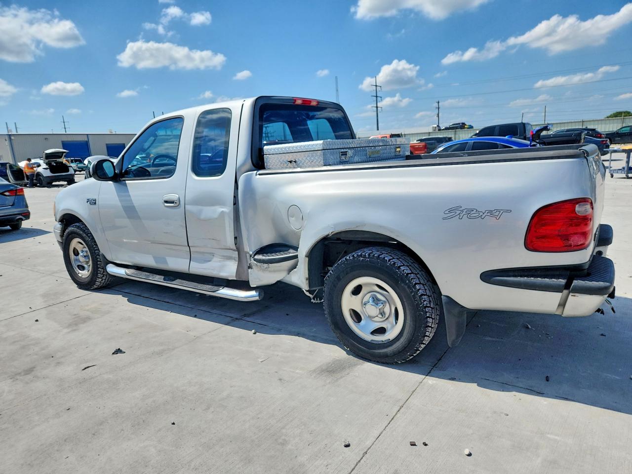 2003 Ford F150 Серебряный vin: 1FTRX072X3KA58720