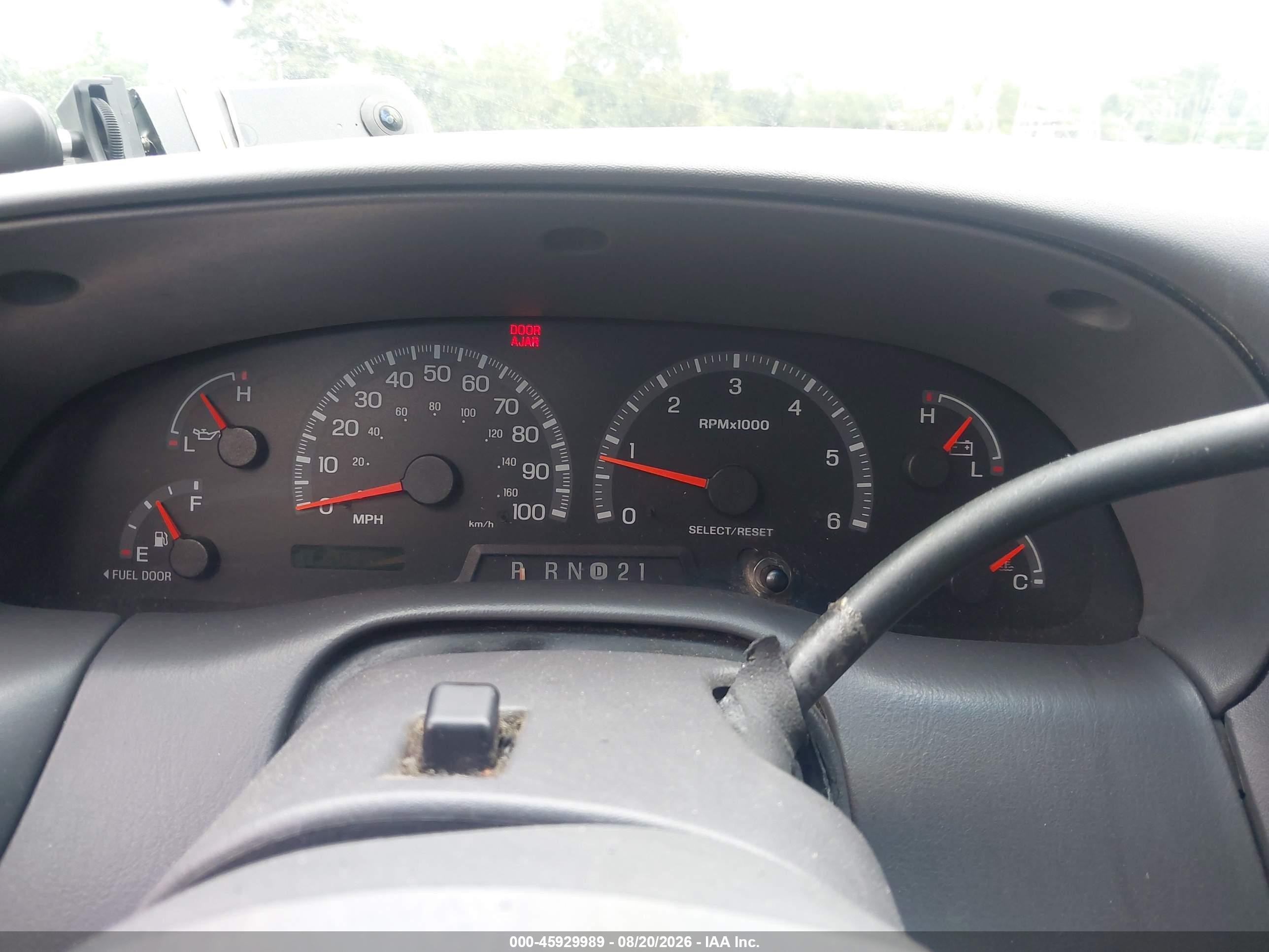 2001 Ford F-150 Lariat/xl/xlt Red vin: 1FTRX07L01KF15282