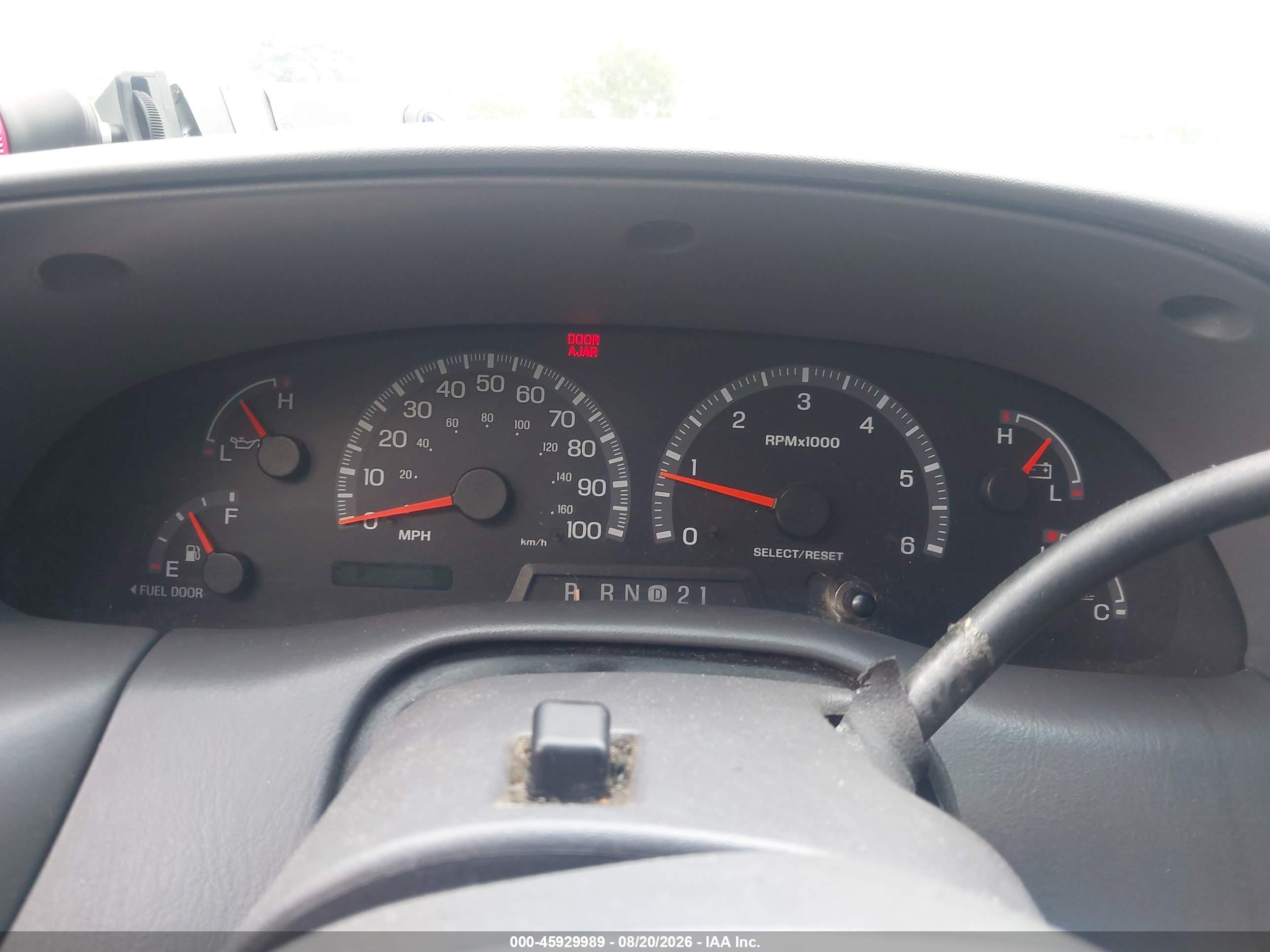 2001 Ford F-150 Lariat/xl/xlt Red vin: 1FTRX07L01KF15282