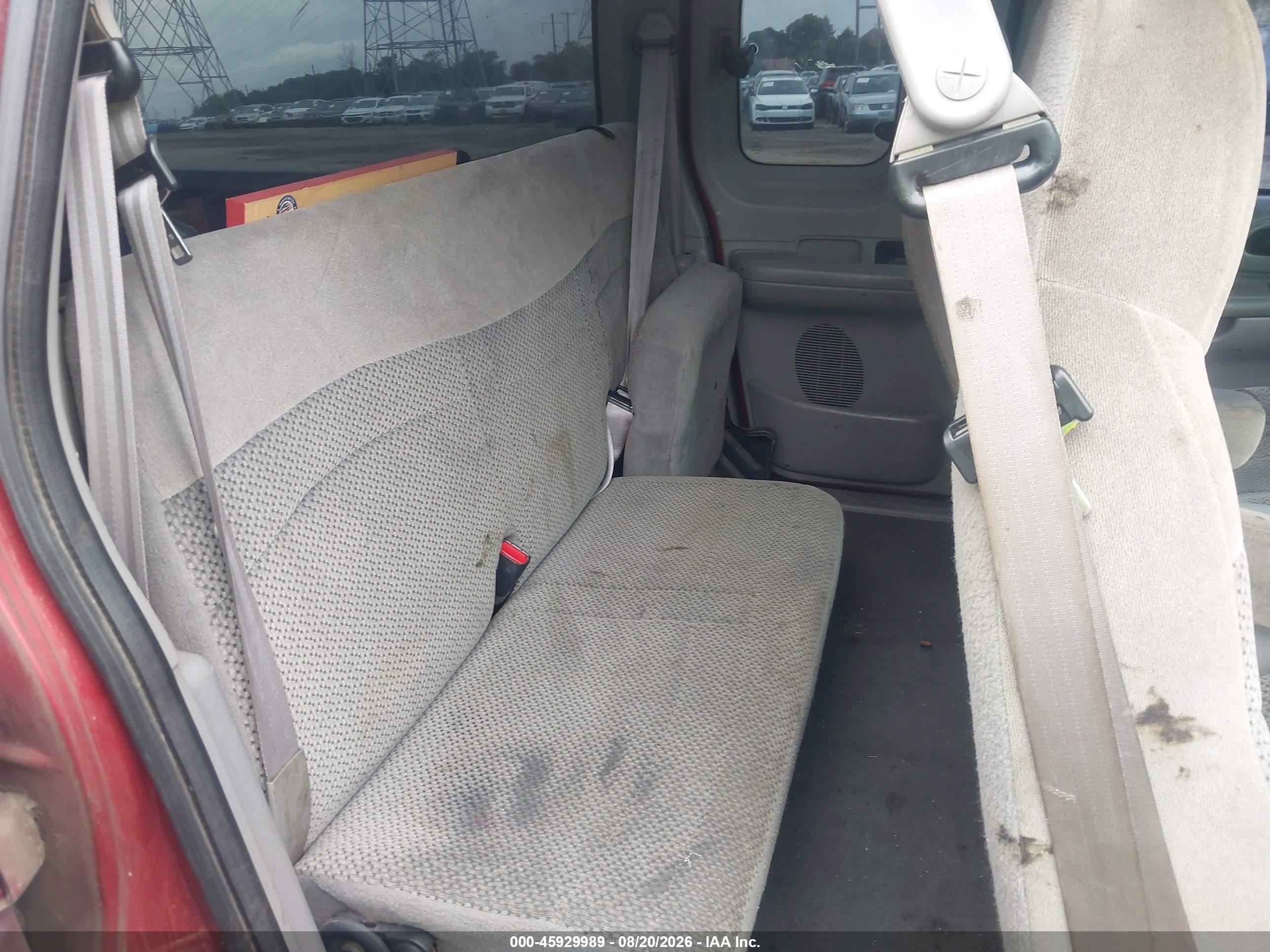 2001 Ford F-150 Lariat/xl/xlt Red vin: 1FTRX07L01KF15282