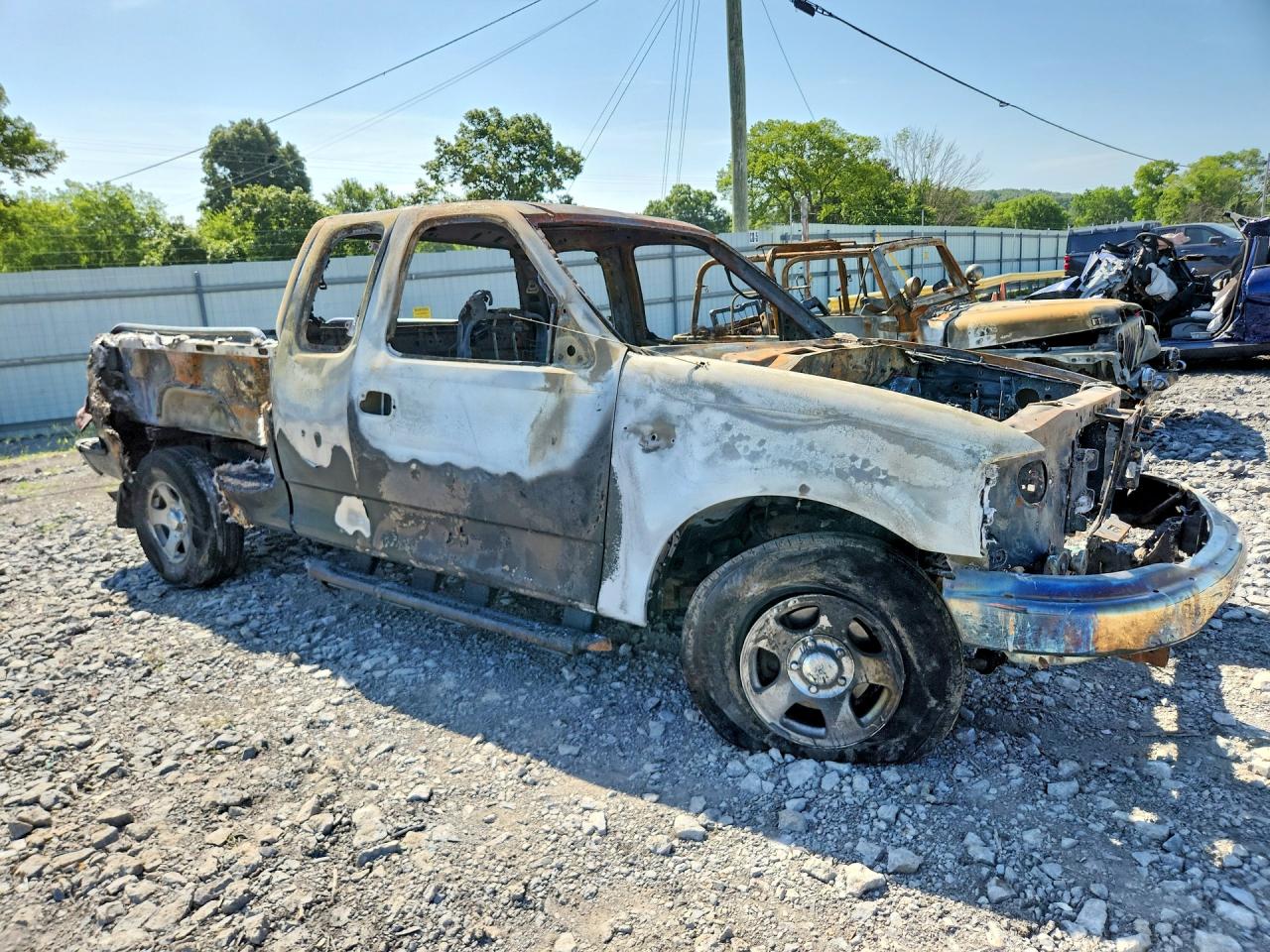 2001 Ford F150 Charcoal vin: 1FTRX07L31KA20266