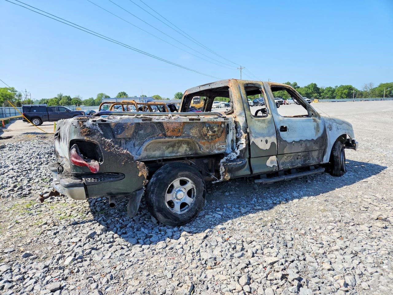 2001 Ford F150 Charcoal vin: 1FTRX07L31KA20266