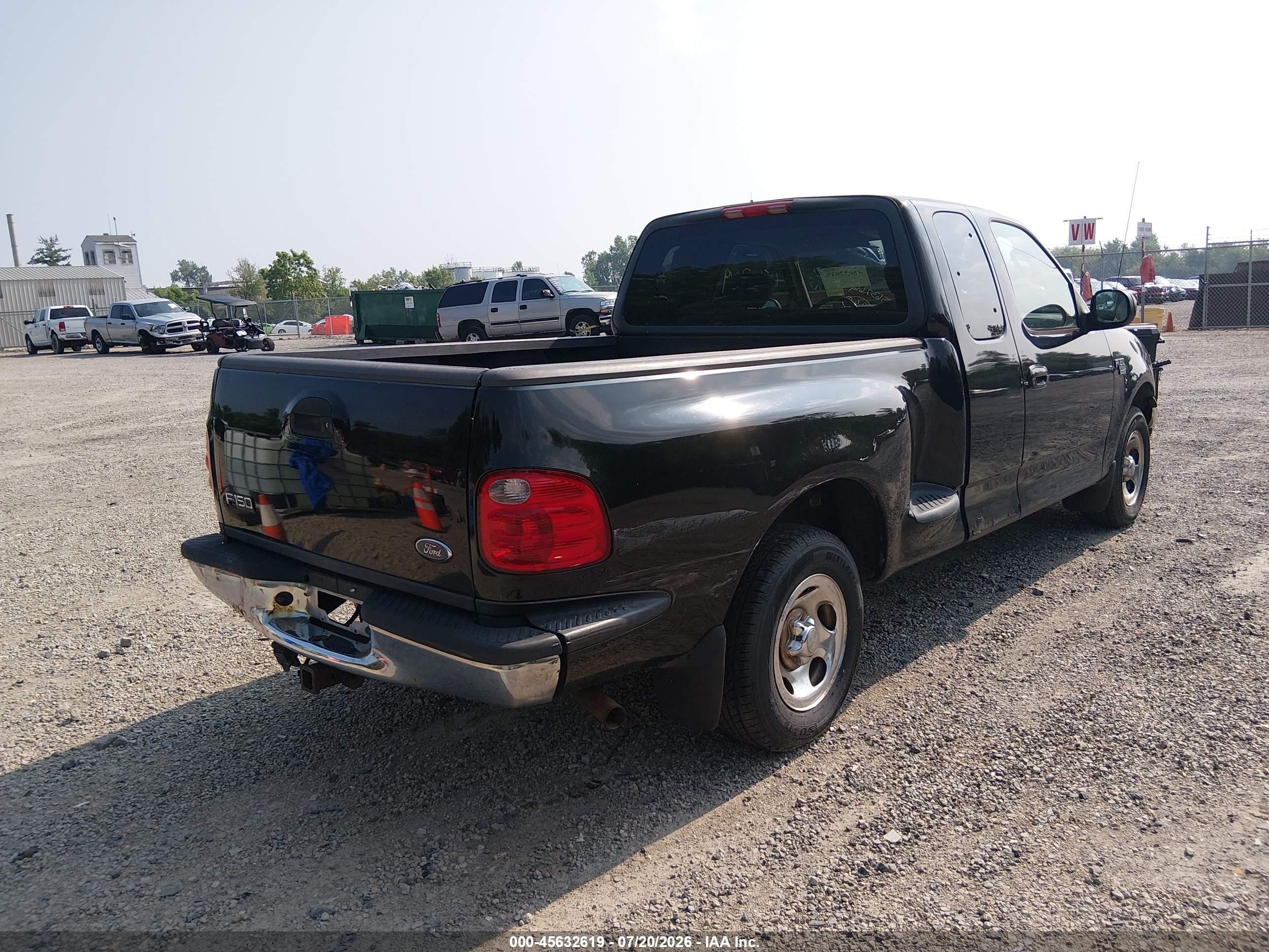 2003 Ford F-150 Lariat/xl/xlt Черный vin: 1FTRX07L33KC89824