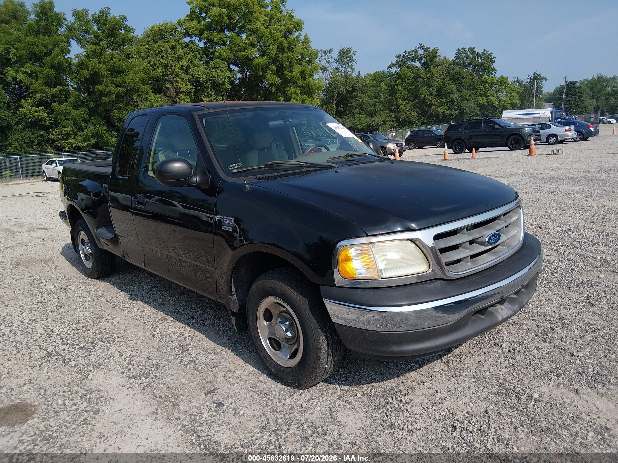 2003 Ford F-150 Lariat/xl/xlt Черный vin: 1FTRX07L33KC89824