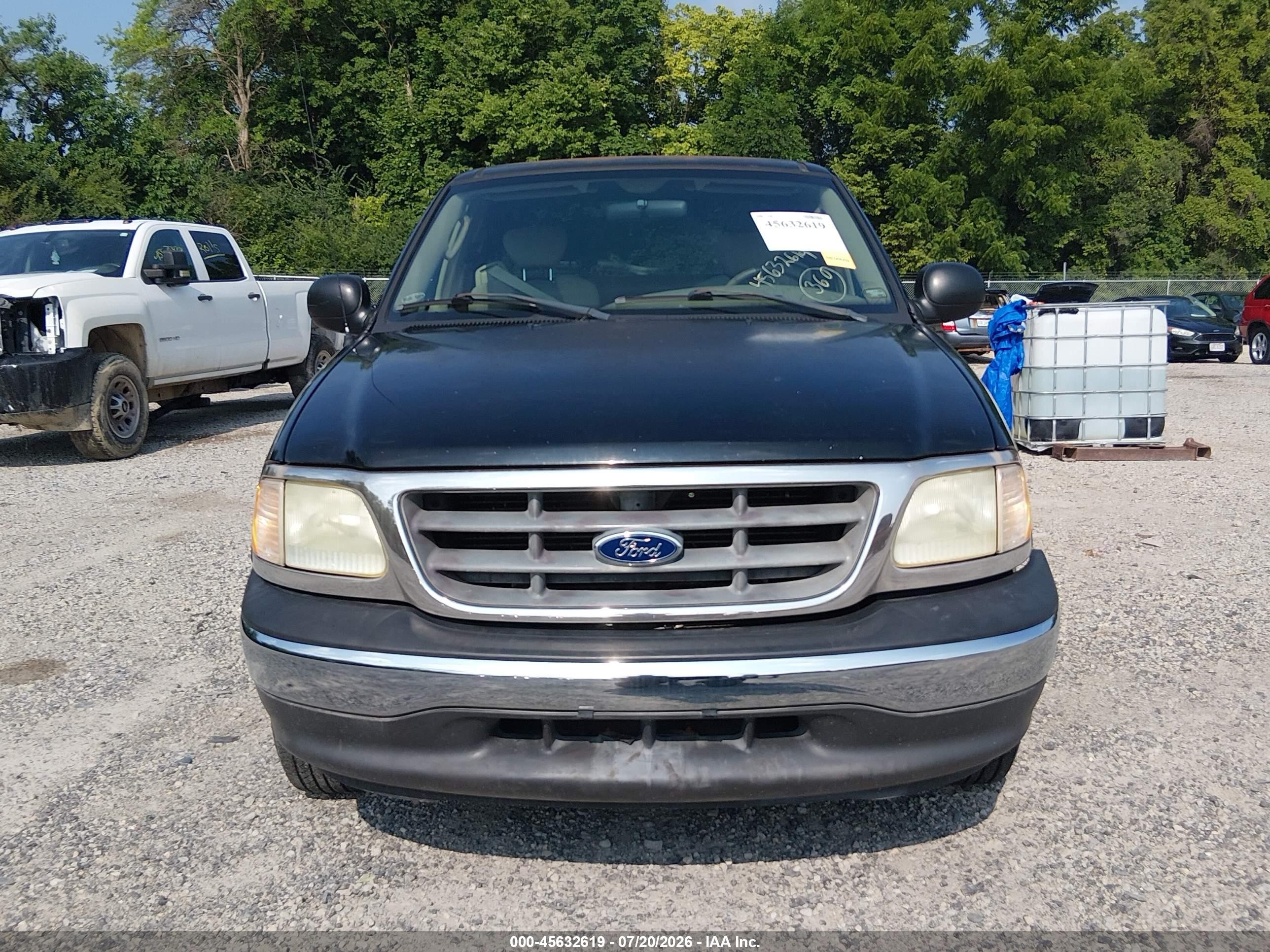 2003 Ford F-150 Lariat/xl/xlt Черный vin: 1FTRX07L33KC89824