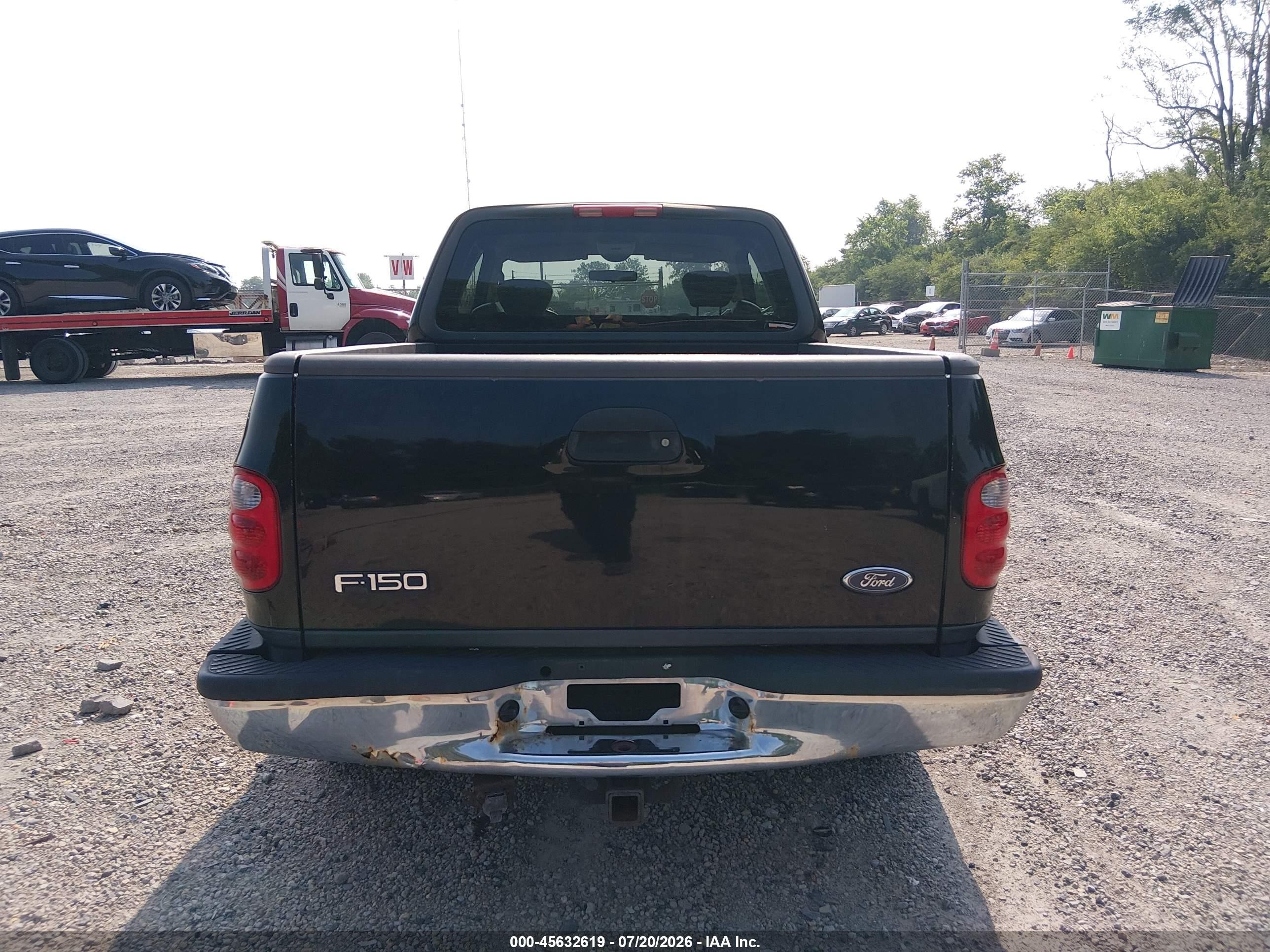 2003 Ford F-150 Lariat/xl/xlt Черный vin: 1FTRX07L33KC89824