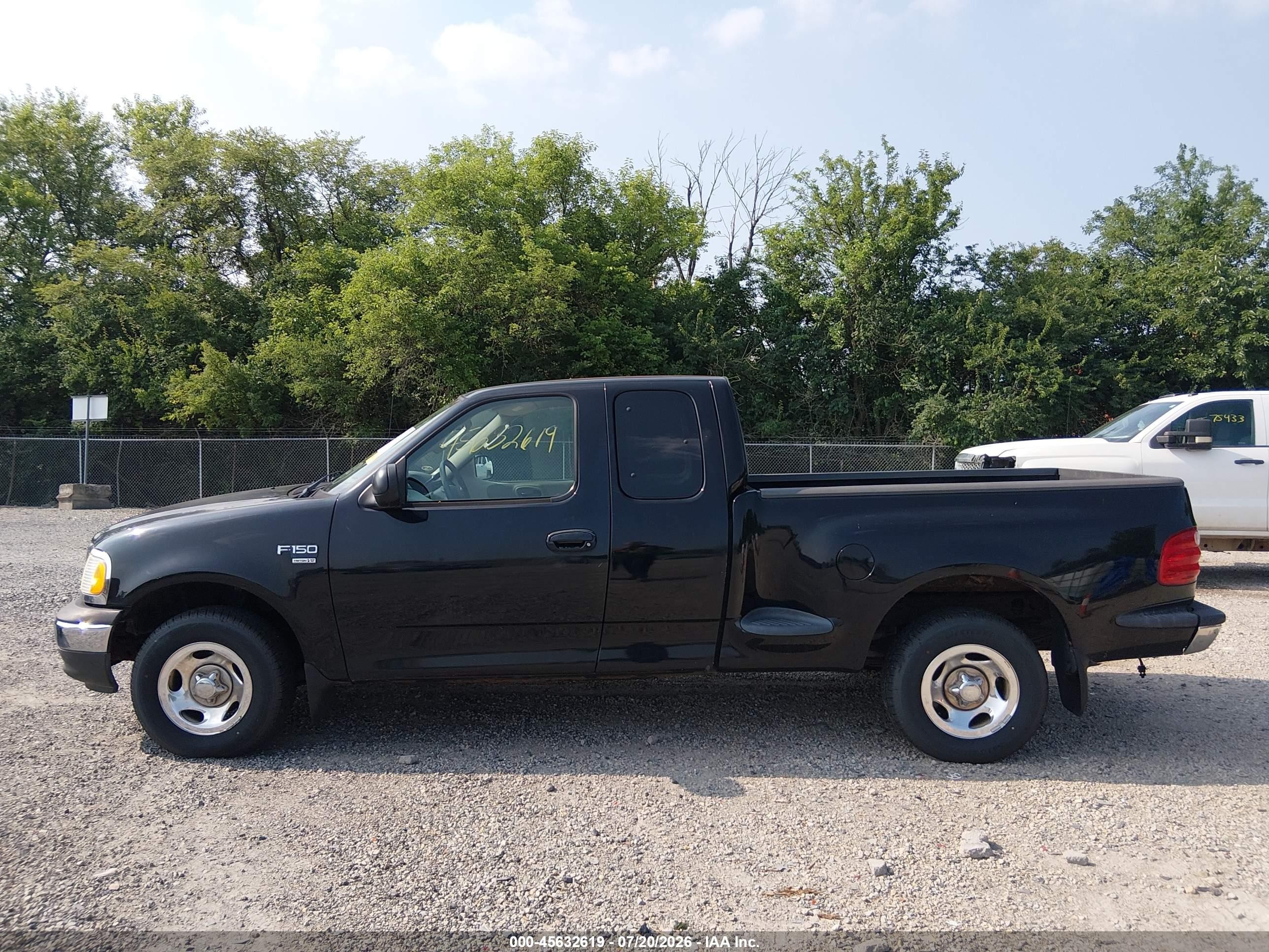 2003 Ford F-150 Lariat/xl/xlt Черный vin: 1FTRX07L33KC89824