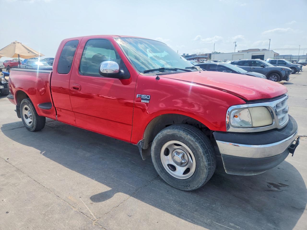 1999 Ford F150 Red vin: 1FTRX07L6XKC25105