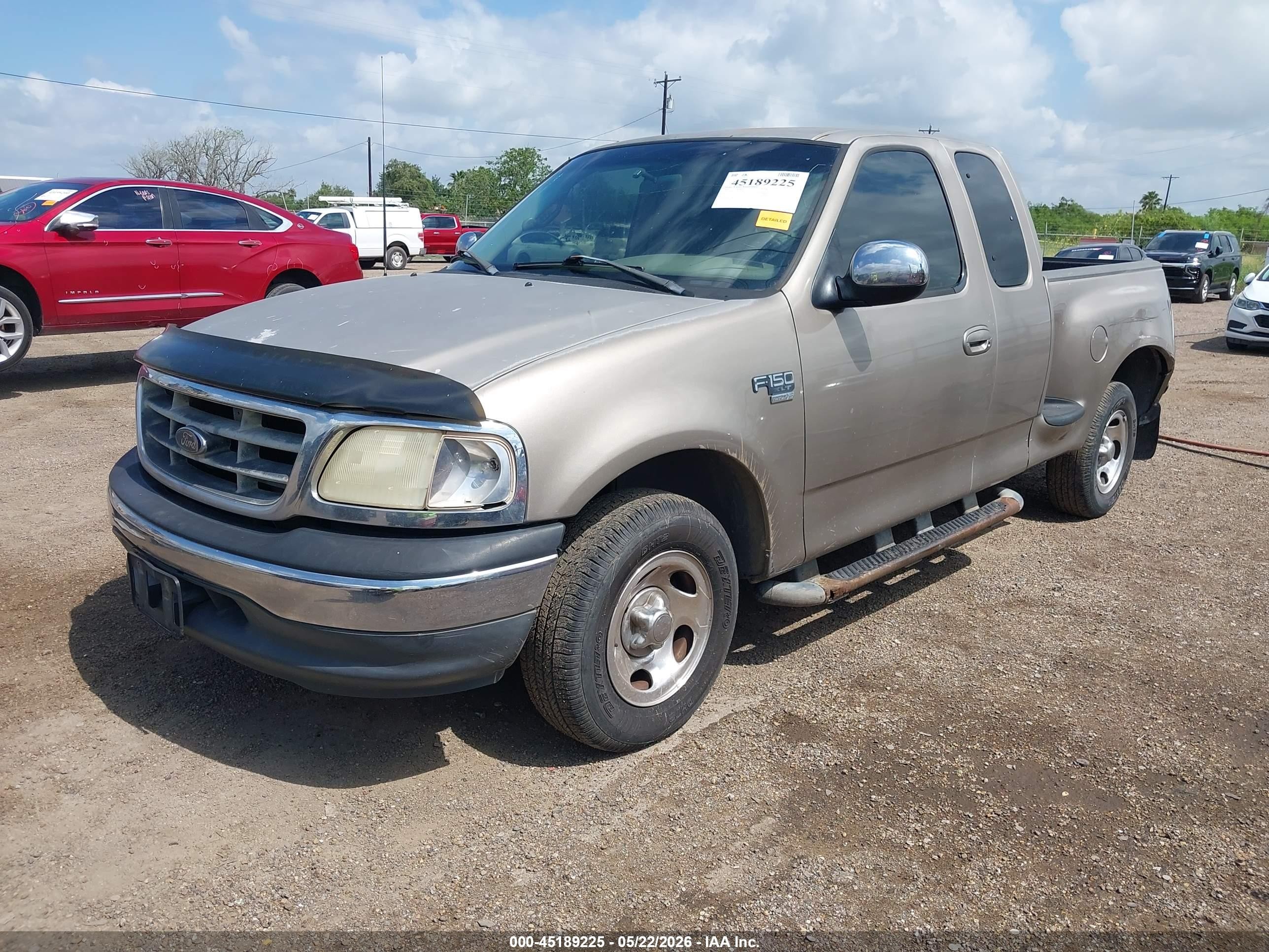 2001 Ford F-150 Lariat/xl/xlt Brown vin: 1FTRX07L71KA63041