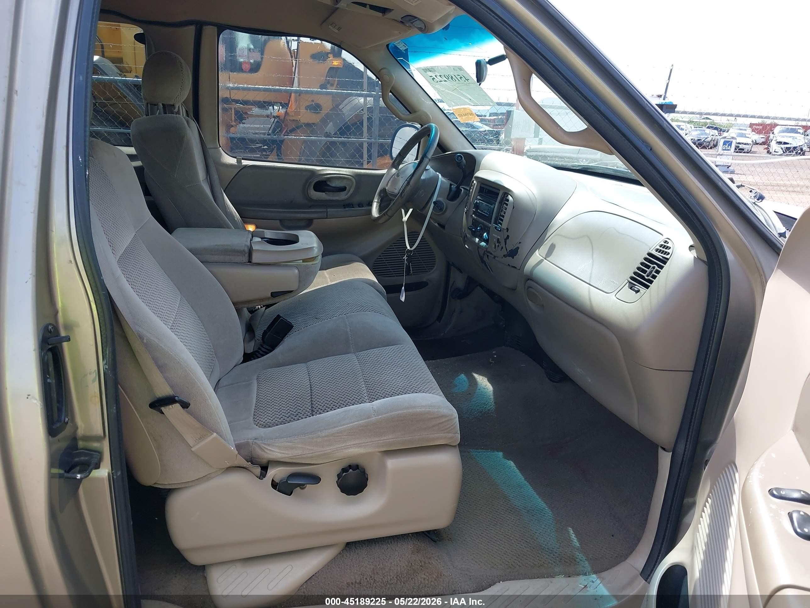 2001 Ford F-150 Lariat/xl/xlt Brown vin: 1FTRX07L71KA63041