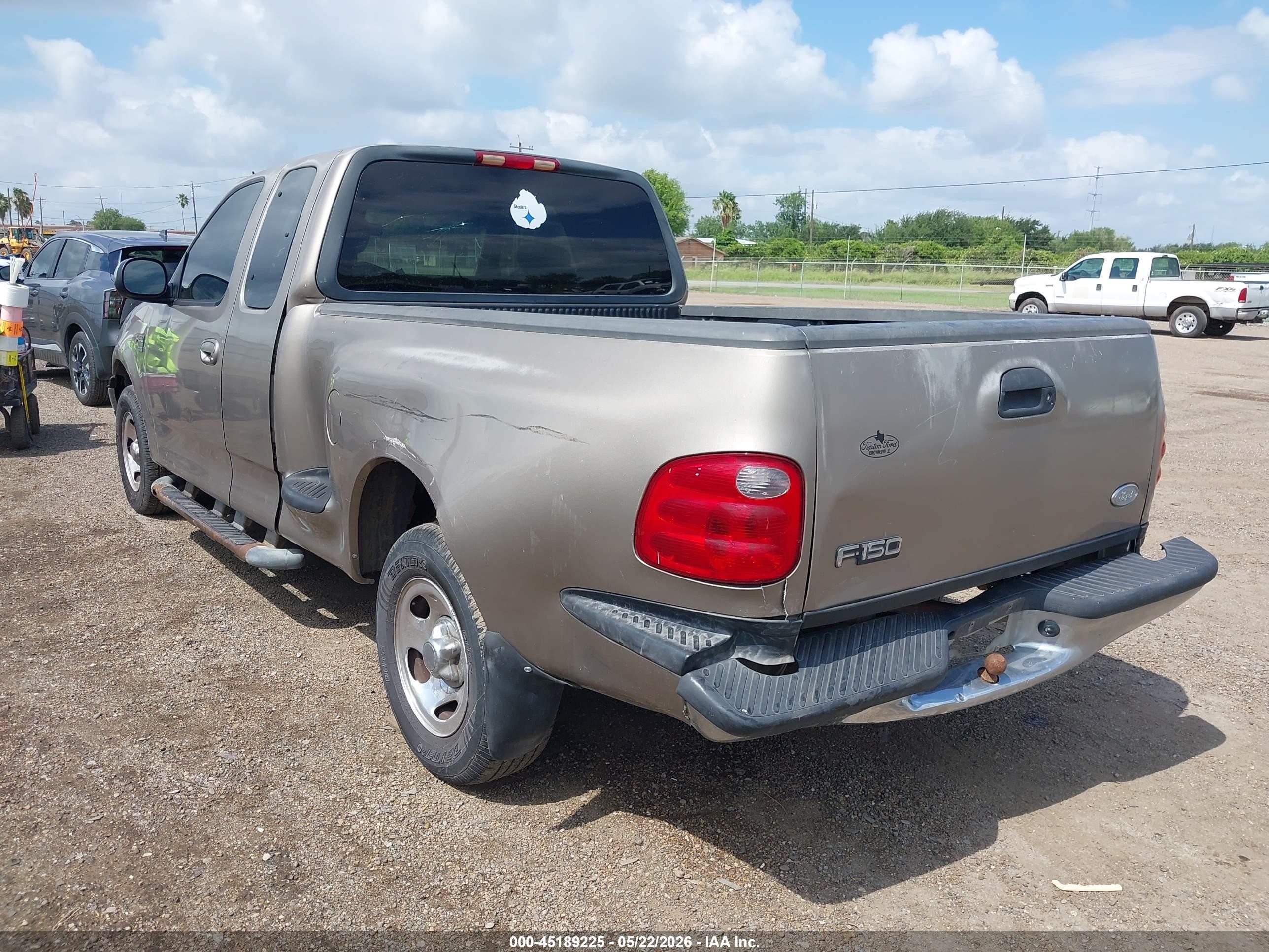 2001 Ford F-150 Lariat/xl/xlt Brown vin: 1FTRX07L71KA63041