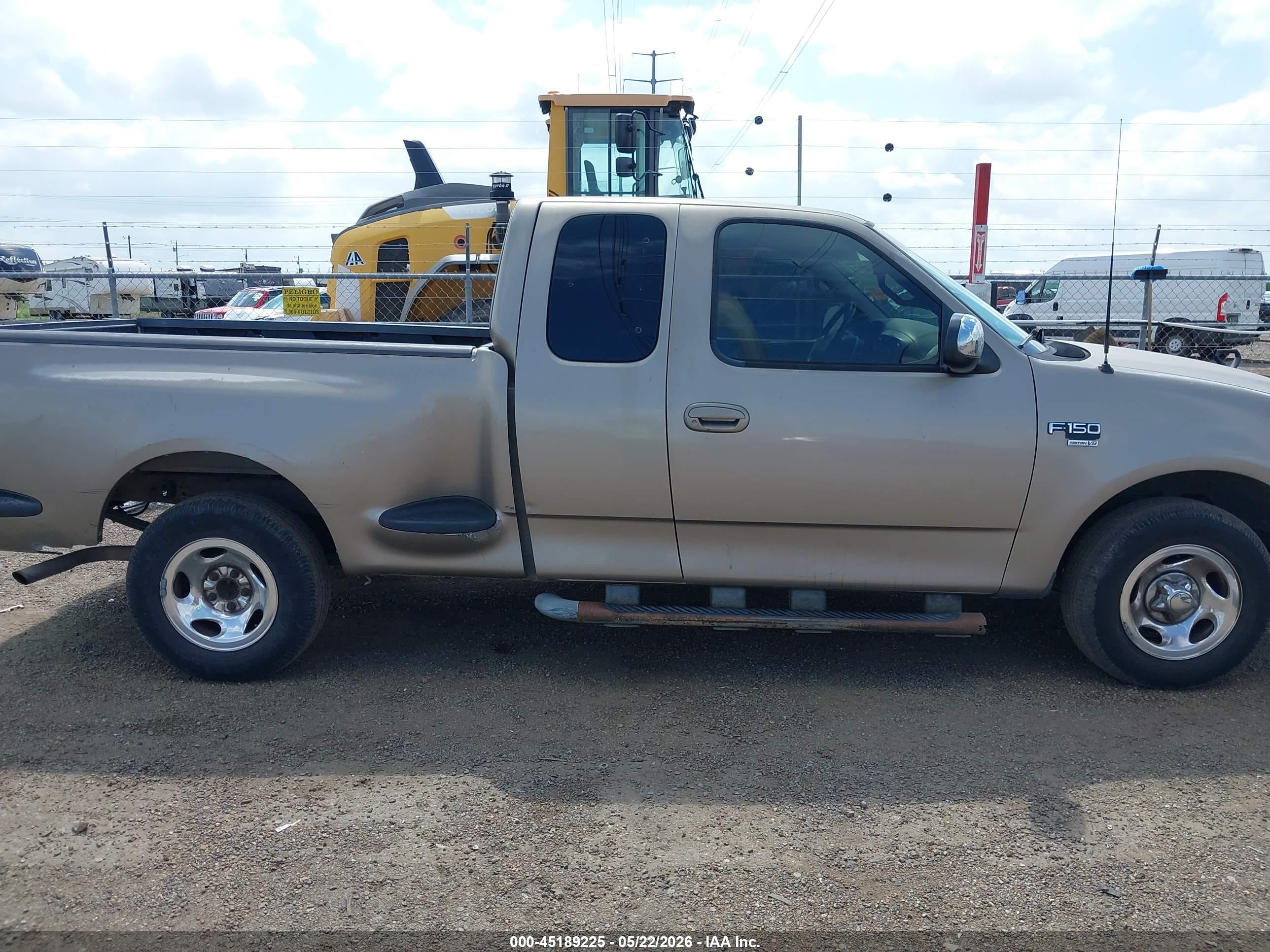 2001 Ford F-150 Lariat/xl/xlt Brown vin: 1FTRX07L71KA63041