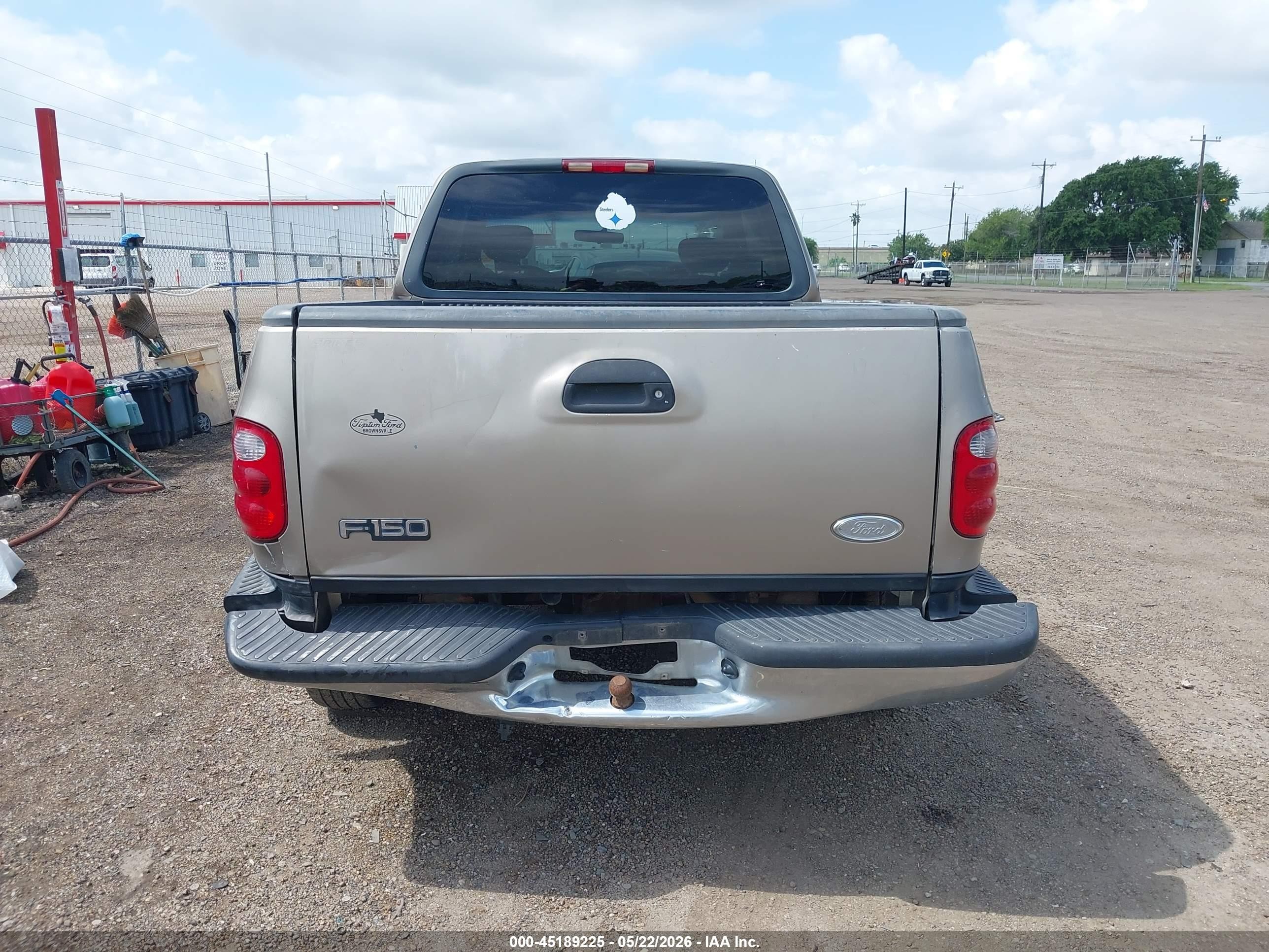 2001 Ford F-150 Lariat/xl/xlt Brown vin: 1FTRX07L71KA63041