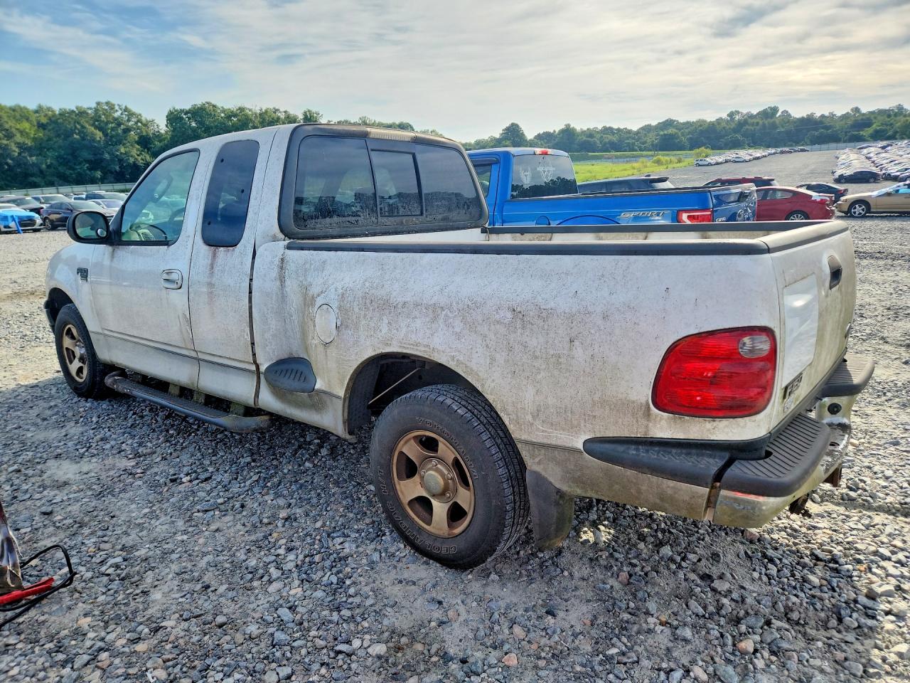 2003 Ford F150 White vin: 1FTRX07L73KD56411