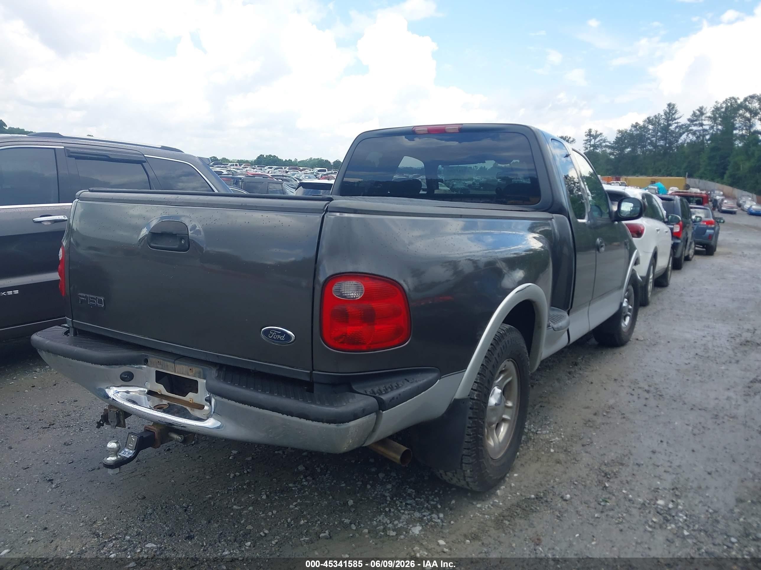 2003 Ford F-150 Lariat/xl/xlt Gray vin: 1FTRX07L93KB69915