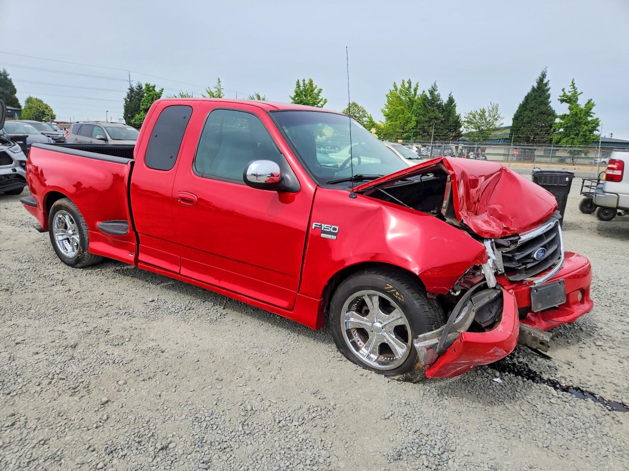 2000 Ford F150 Red vin: 1FTRX07L9YKA27619