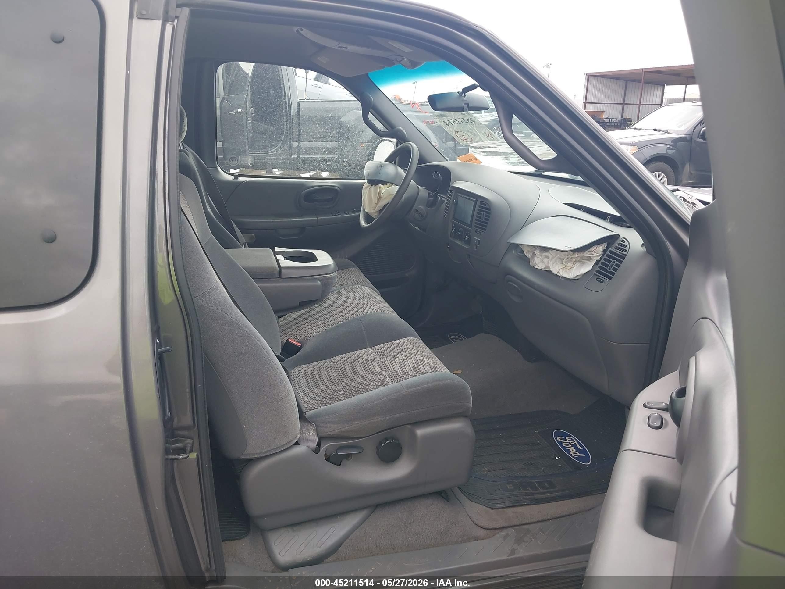 2002 Ford F-150 Lariat/xl/xlt Gray vin: 1FTRX07W02KA18812