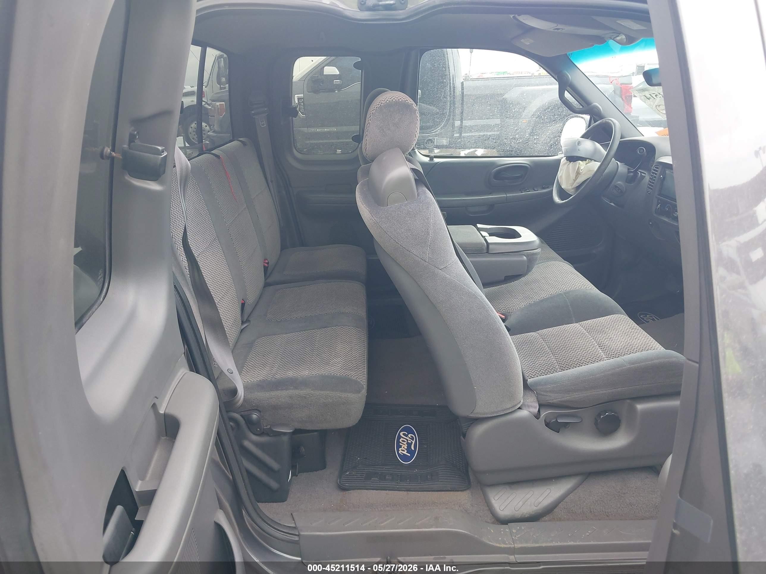 2002 Ford F-150 Lariat/xl/xlt Gray vin: 1FTRX07W02KA18812