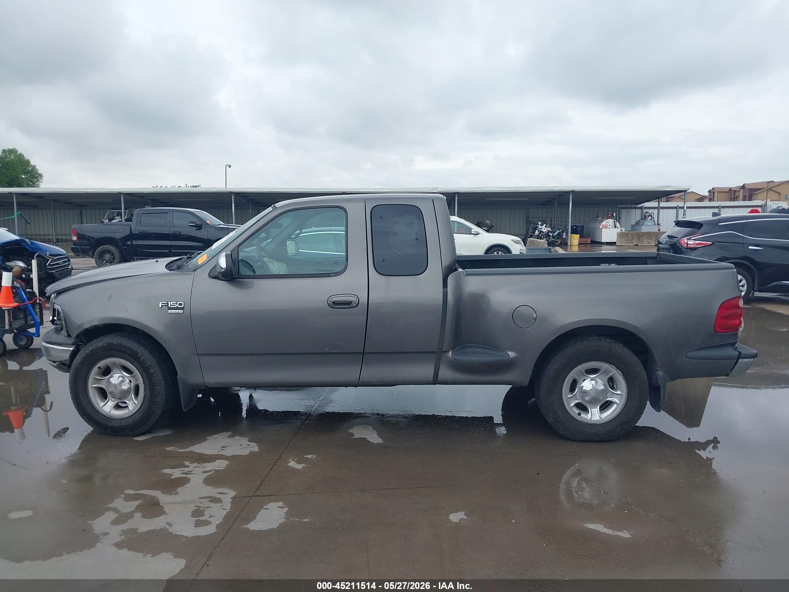 2002 Ford F-150 Lariat/xl/xlt Gray vin: 1FTRX07W02KA18812