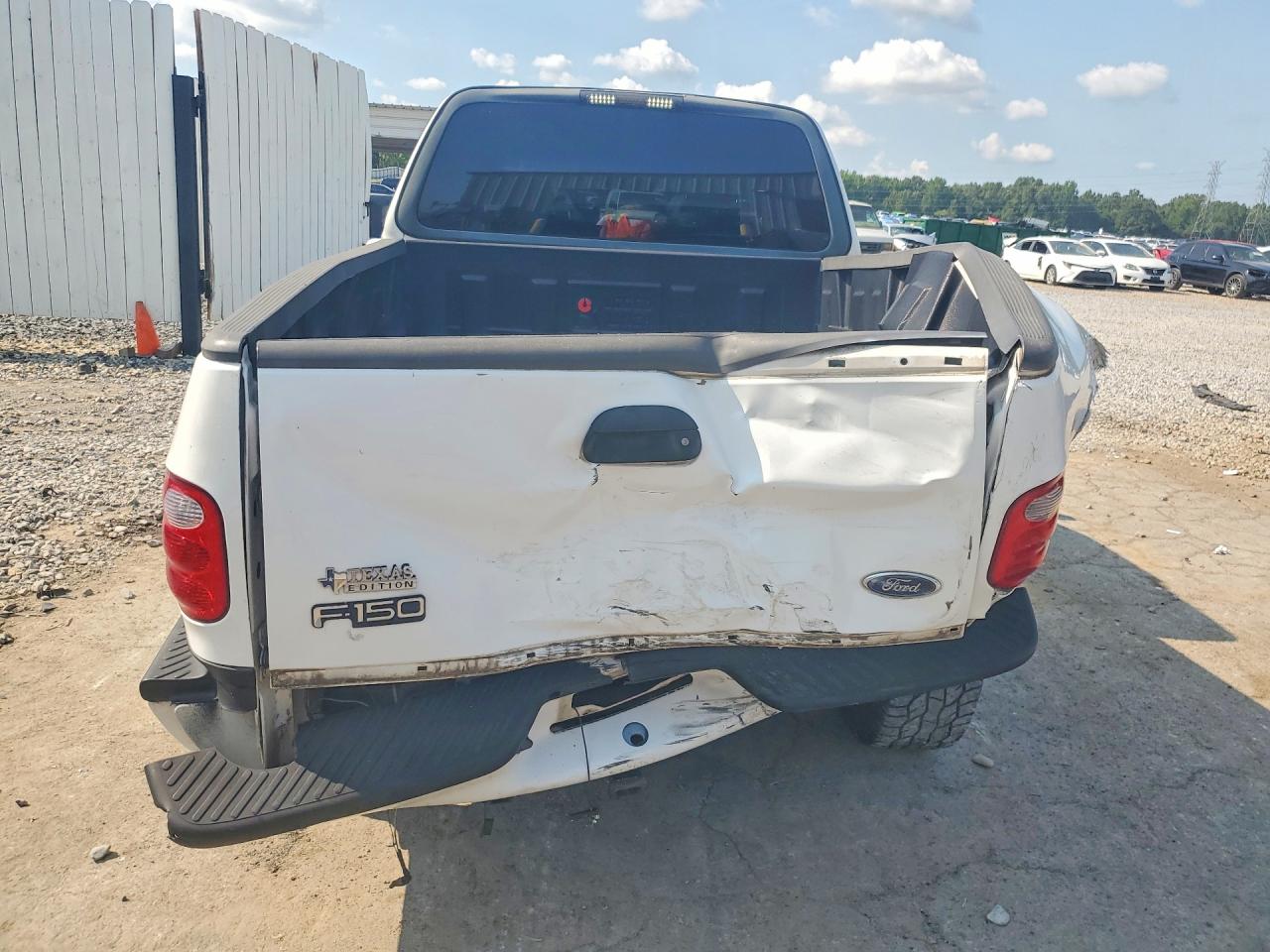 2003 Ford F150 White vin: 1FTRX07W23KC23369