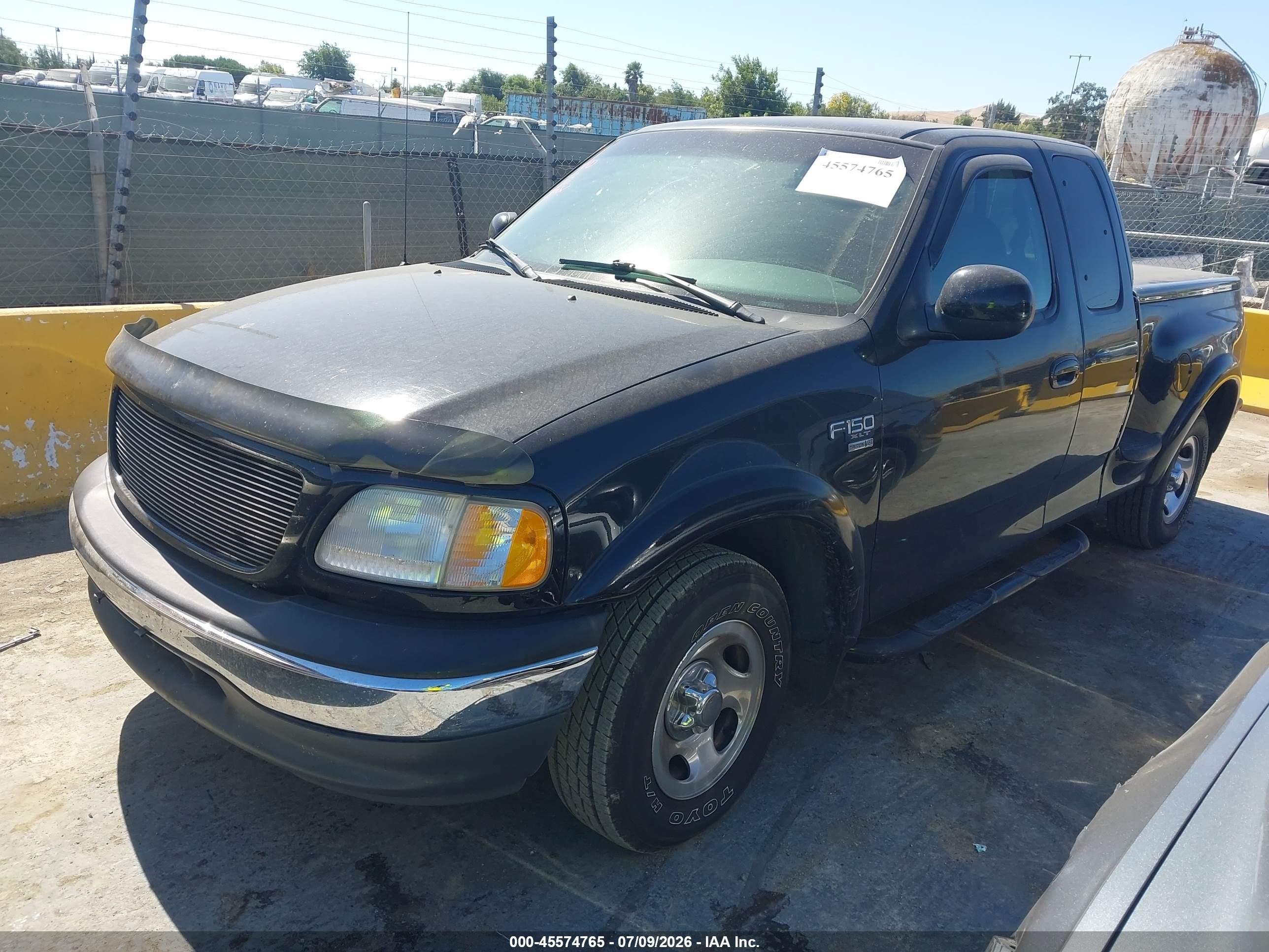 1999 Ford F-150 Lariat/work Series/xl/xlt Black vin: 1FTRX07W3XKB67738